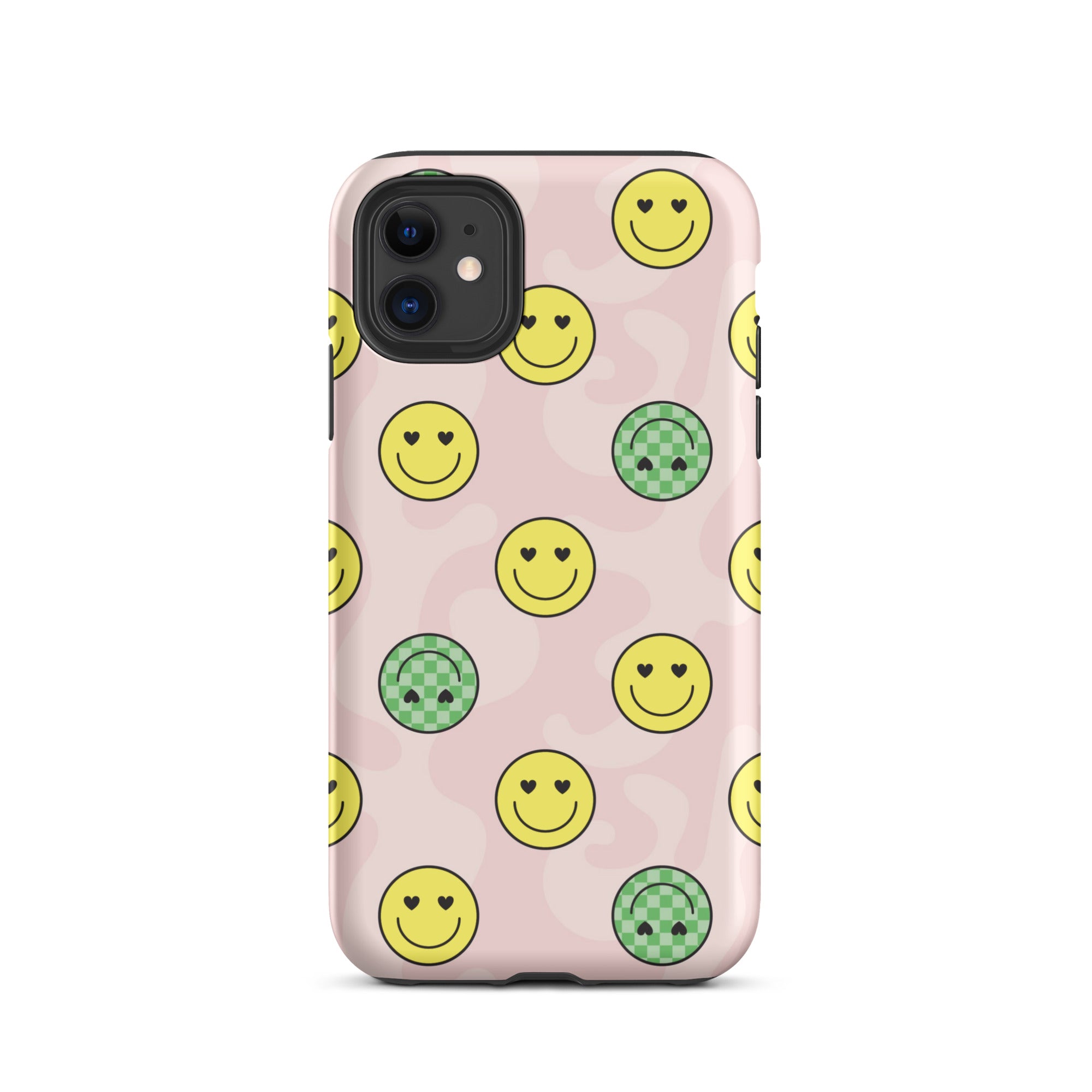 Preppy Smiley Faces iPhone Case iPhone 11 Matte