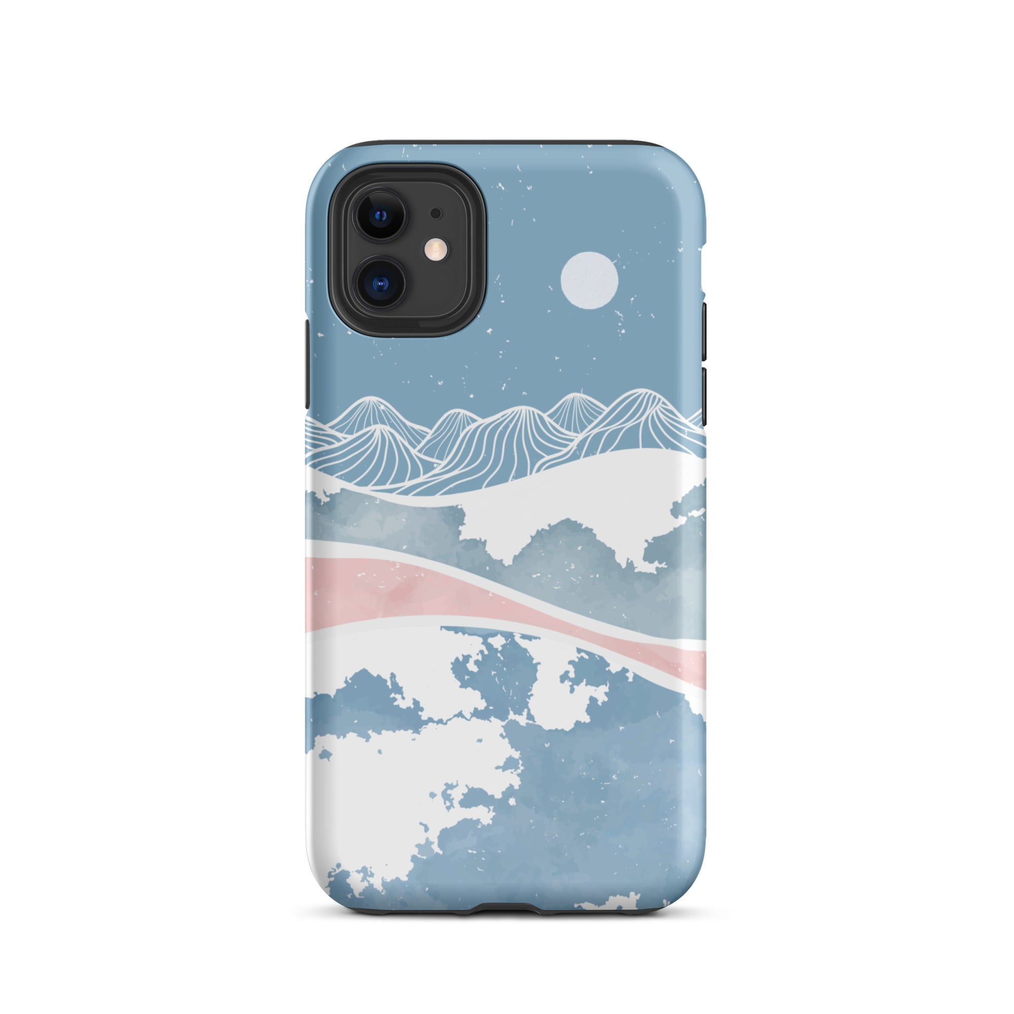 Blue Winter Night iPhone Case iPhone 11 Matte