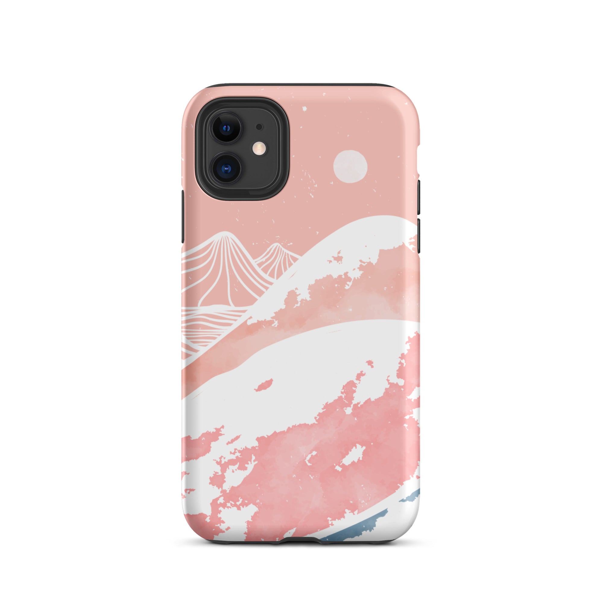 Pink Winter Night iPhone Case iPhone 11 Matte