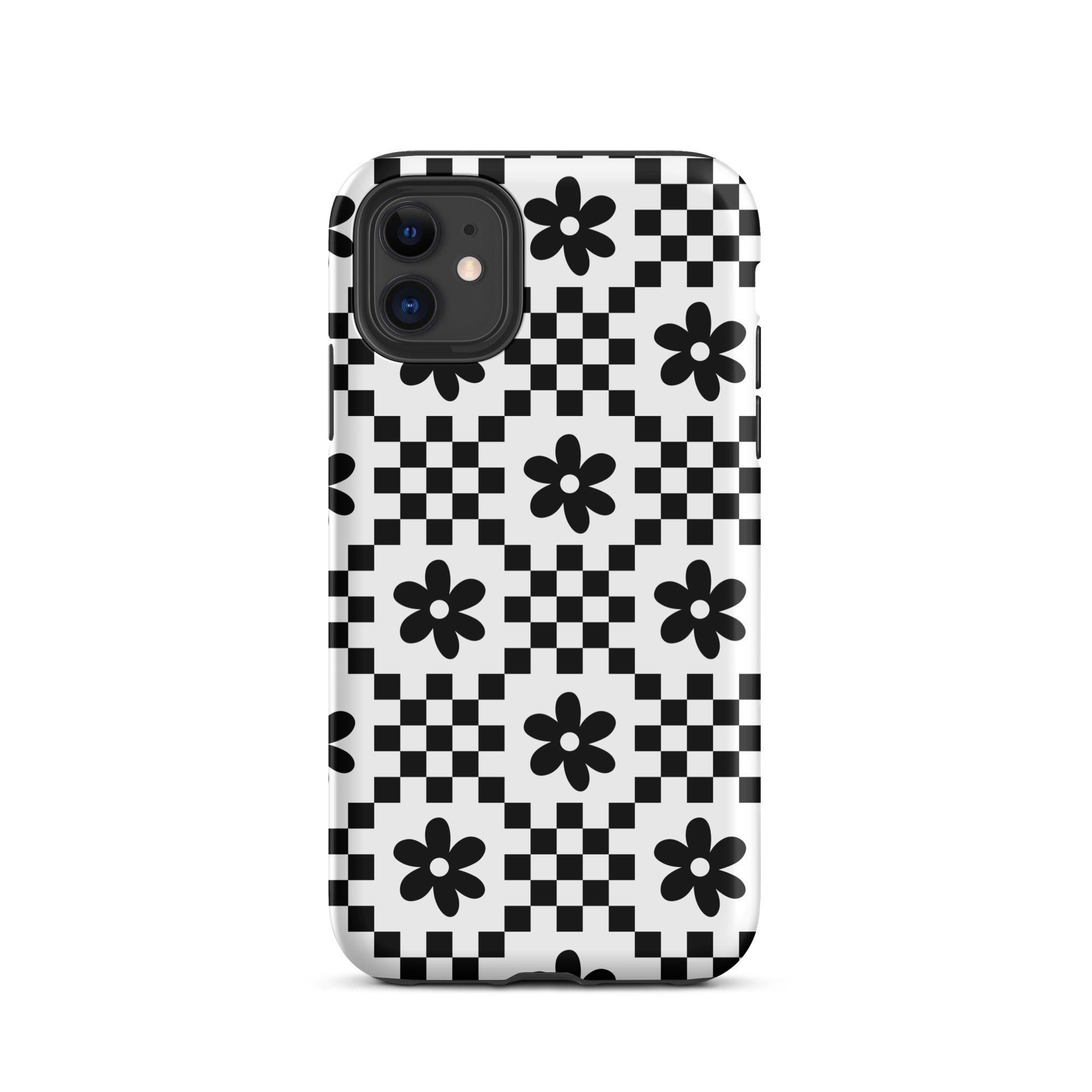 Monochrome Daisy iPhone Case iPhone 11 Matte