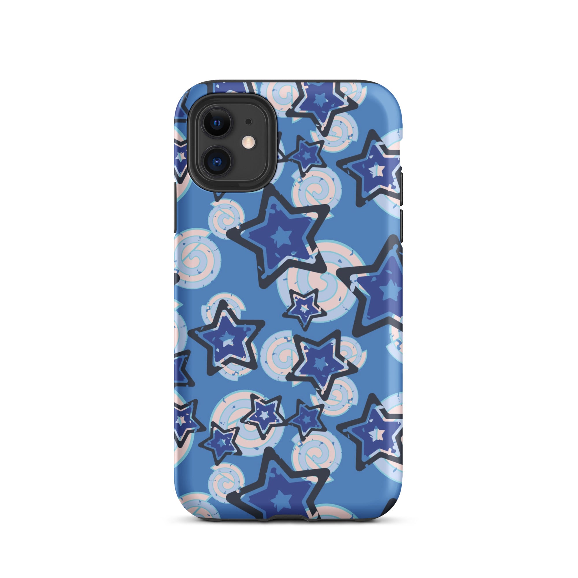 Y2K Blue Star iPhone Case iPhone 11 Matte