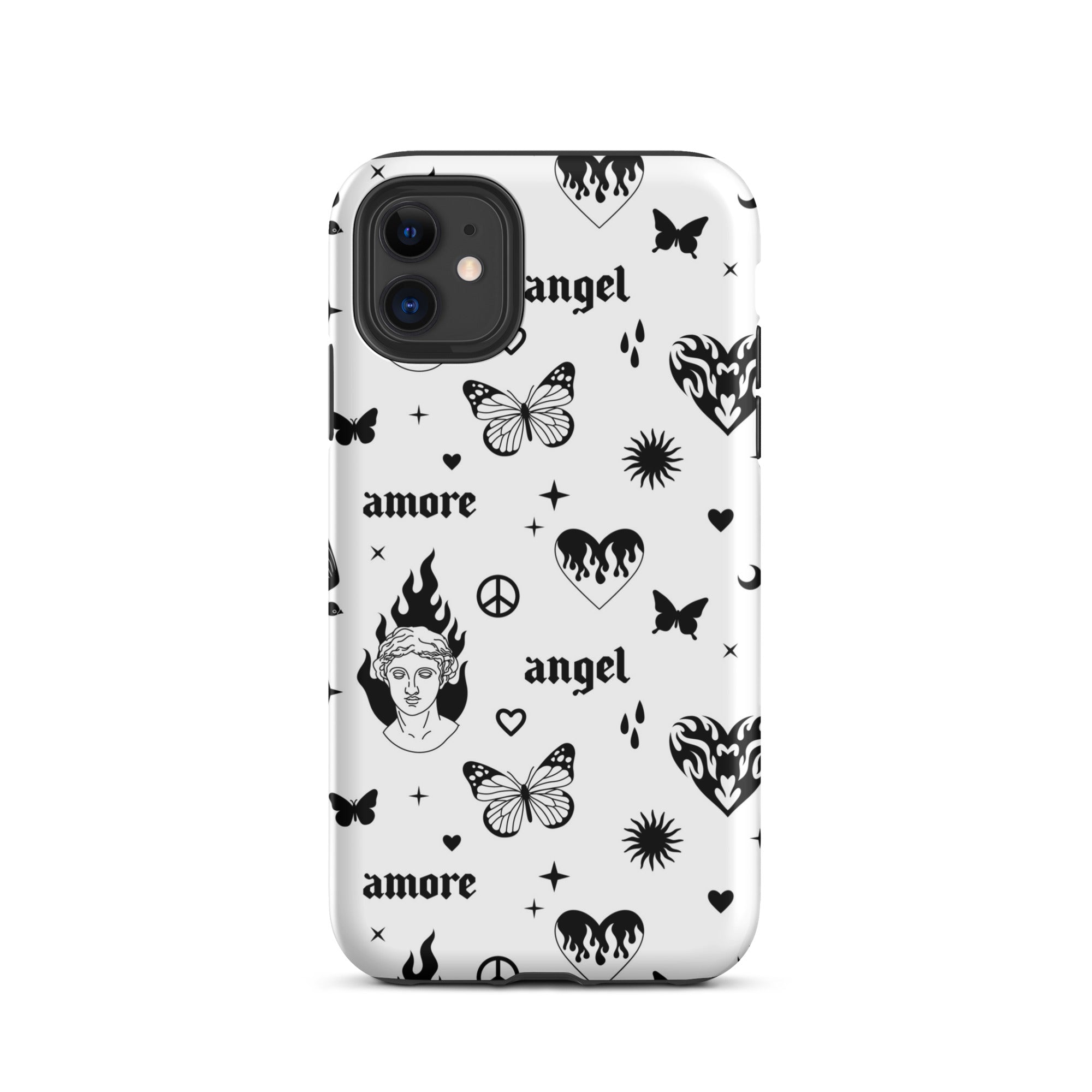Y2K Angel Heart iPhone Case iPhone 11 Matte