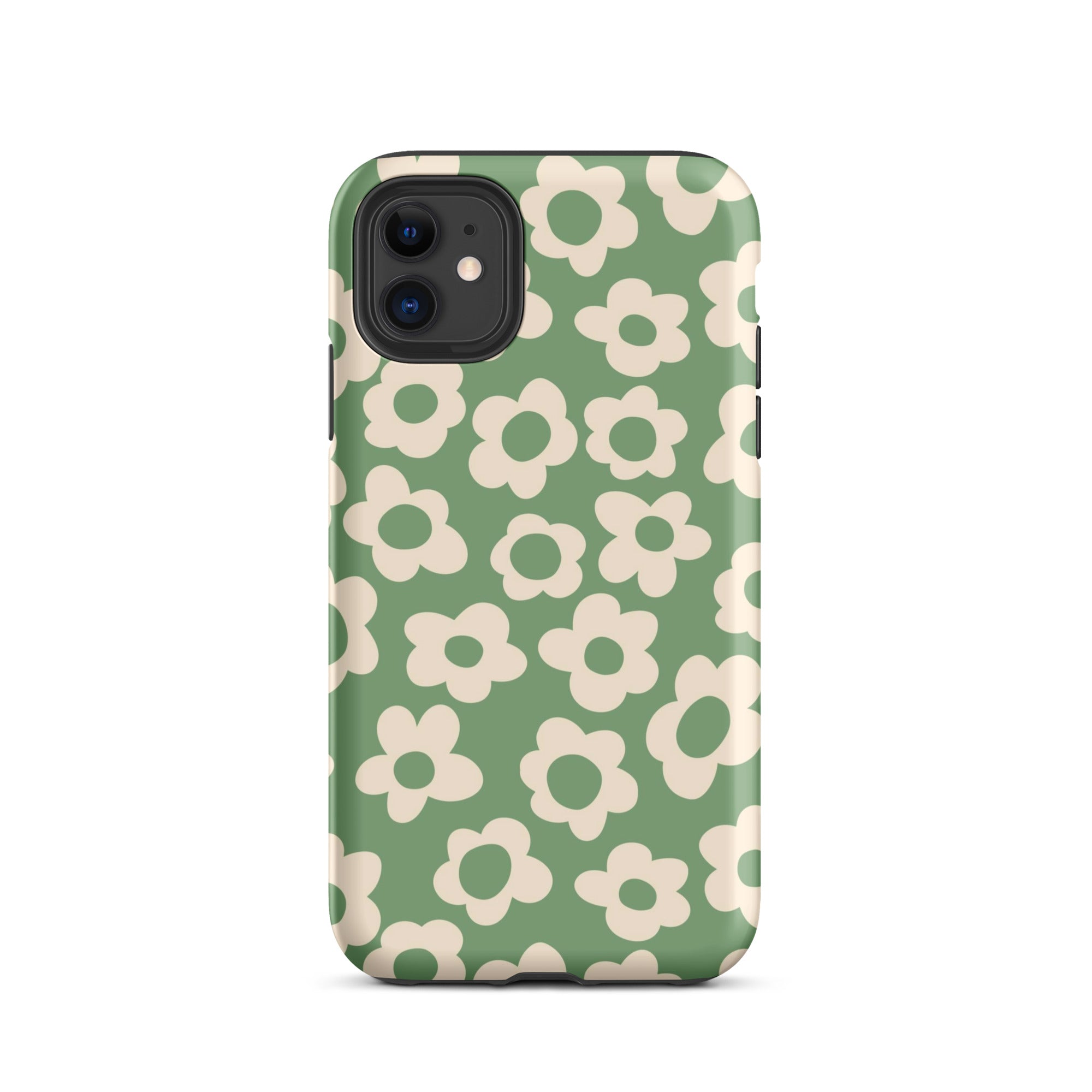 Green Las Flores iPhone Case iPhone 11 Matte