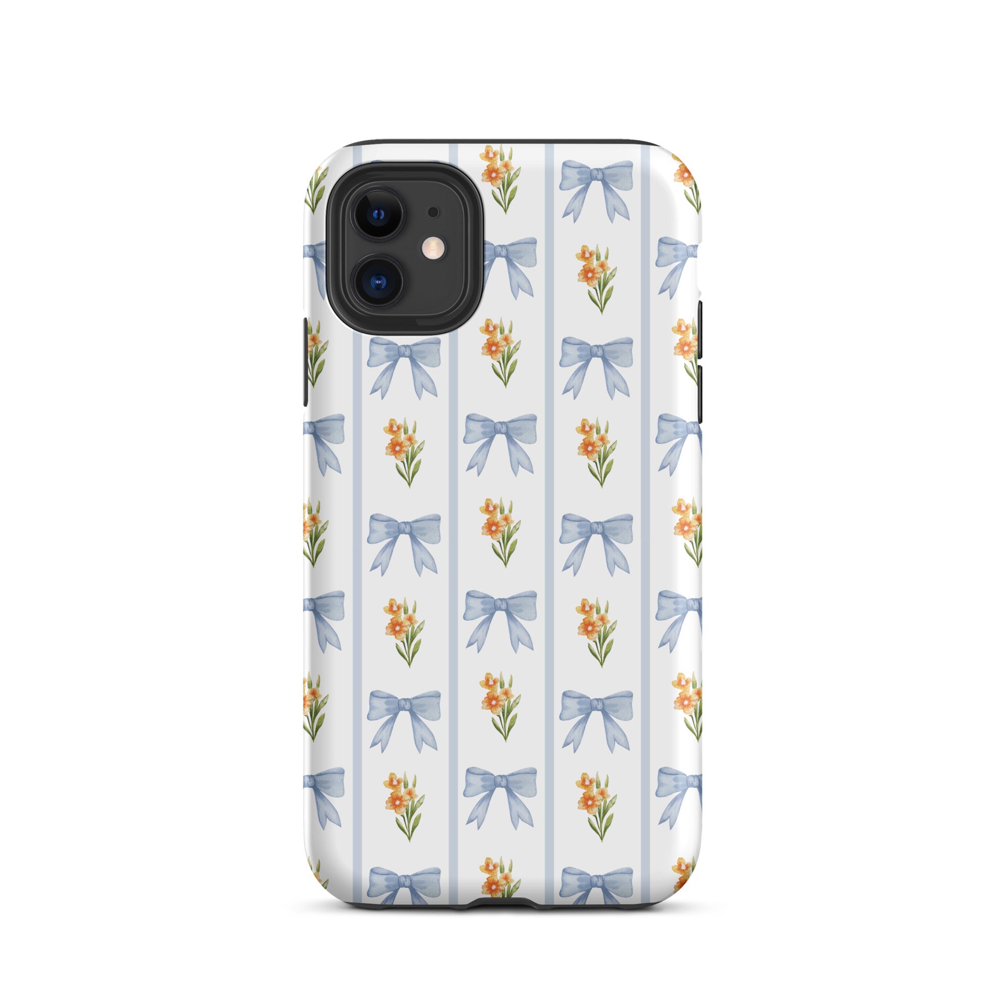 Blue Bows iPhone Case