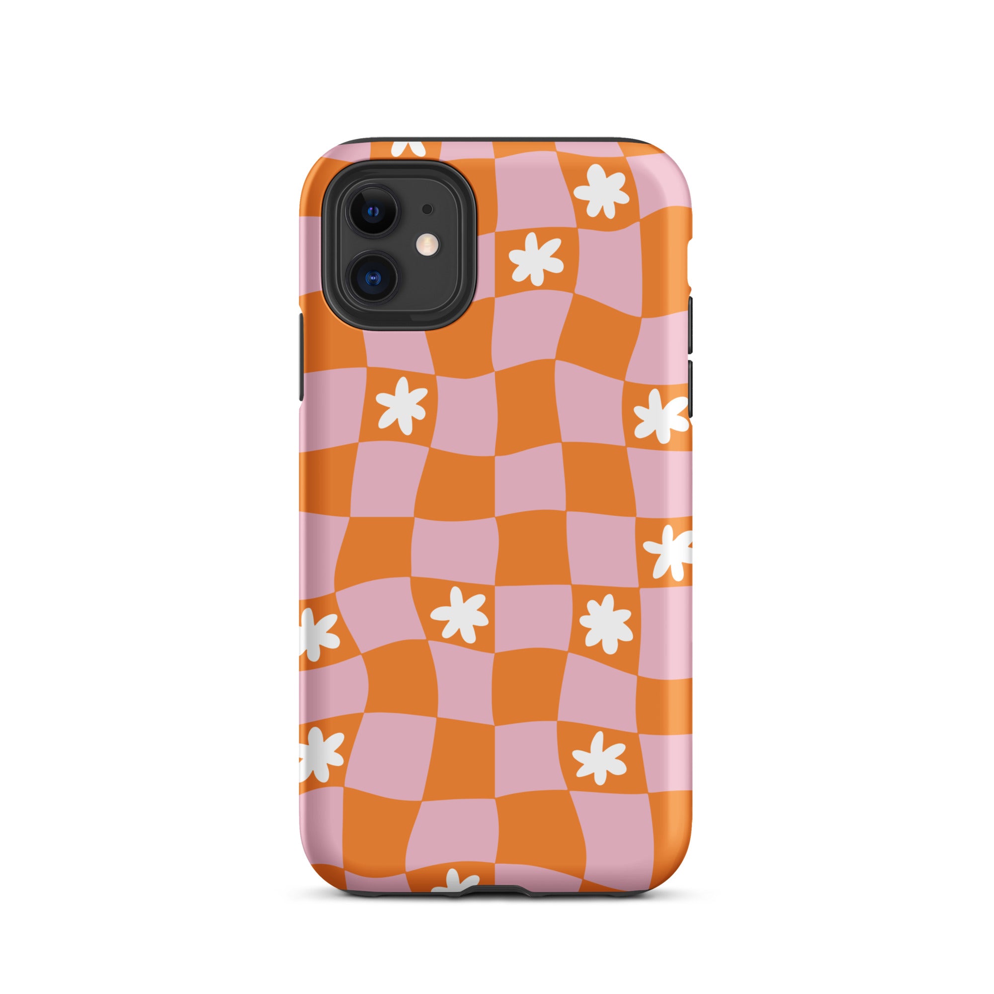 Groovy Check iPhone Case