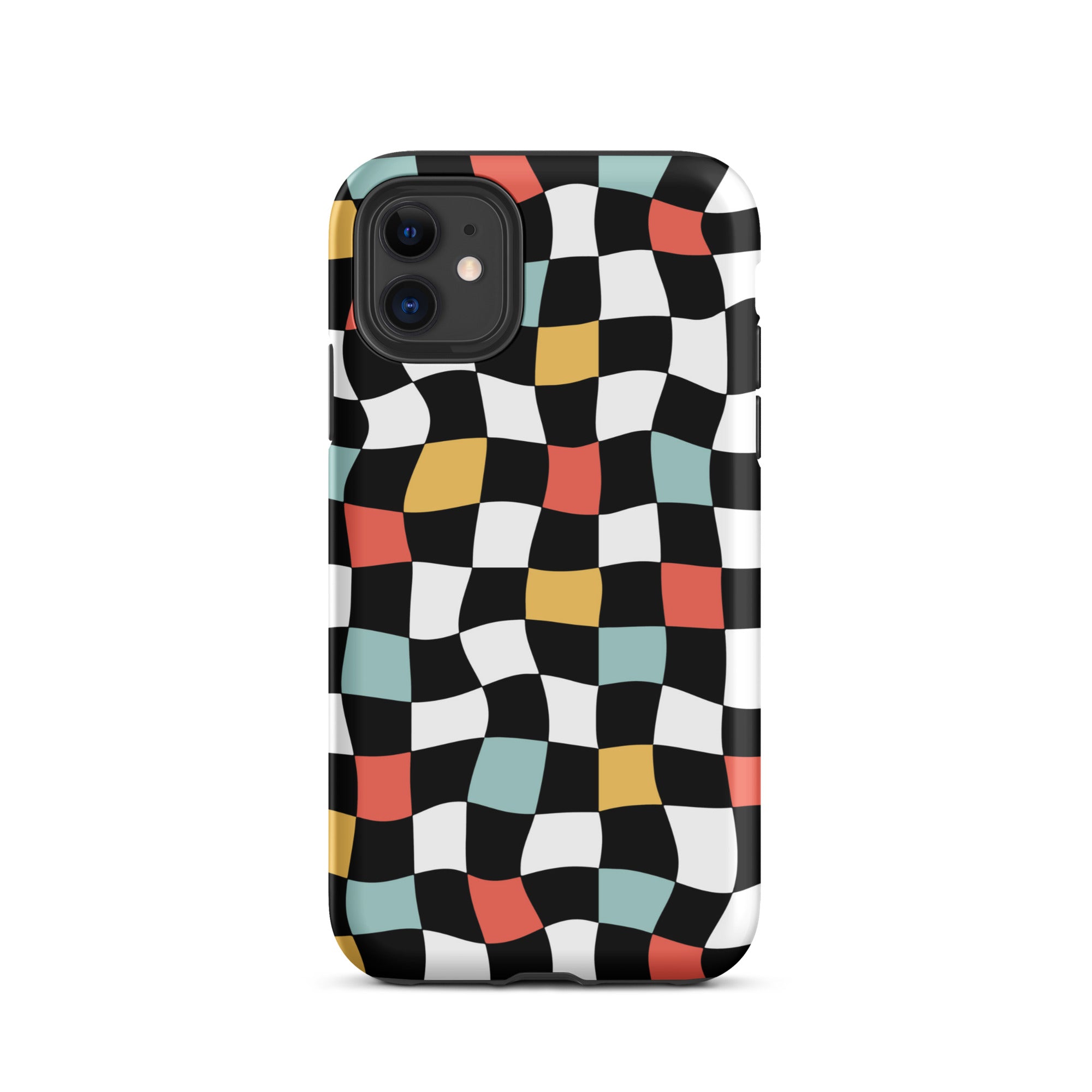 Retro Check iPhone Case