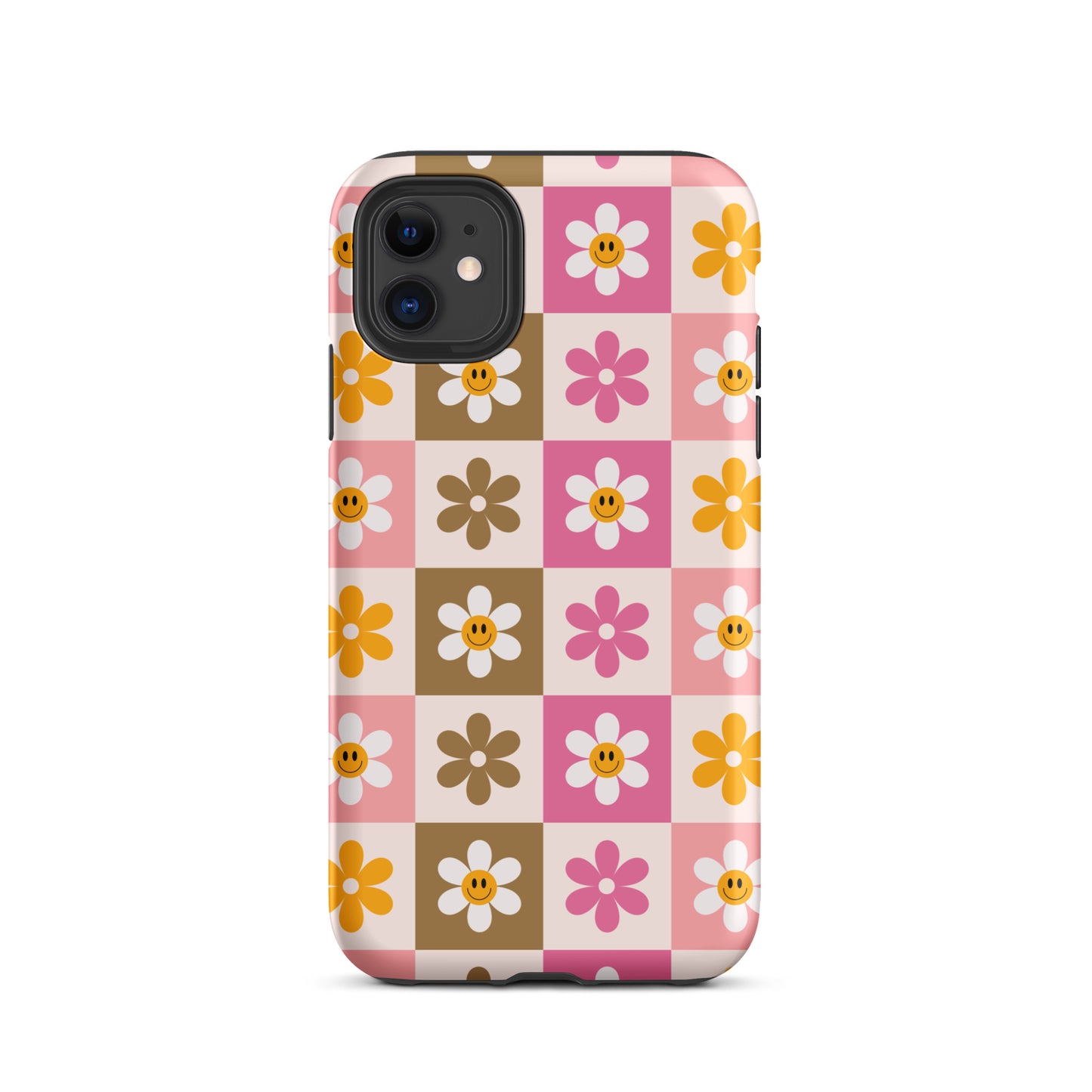 Smiley Flowers iPhone Case