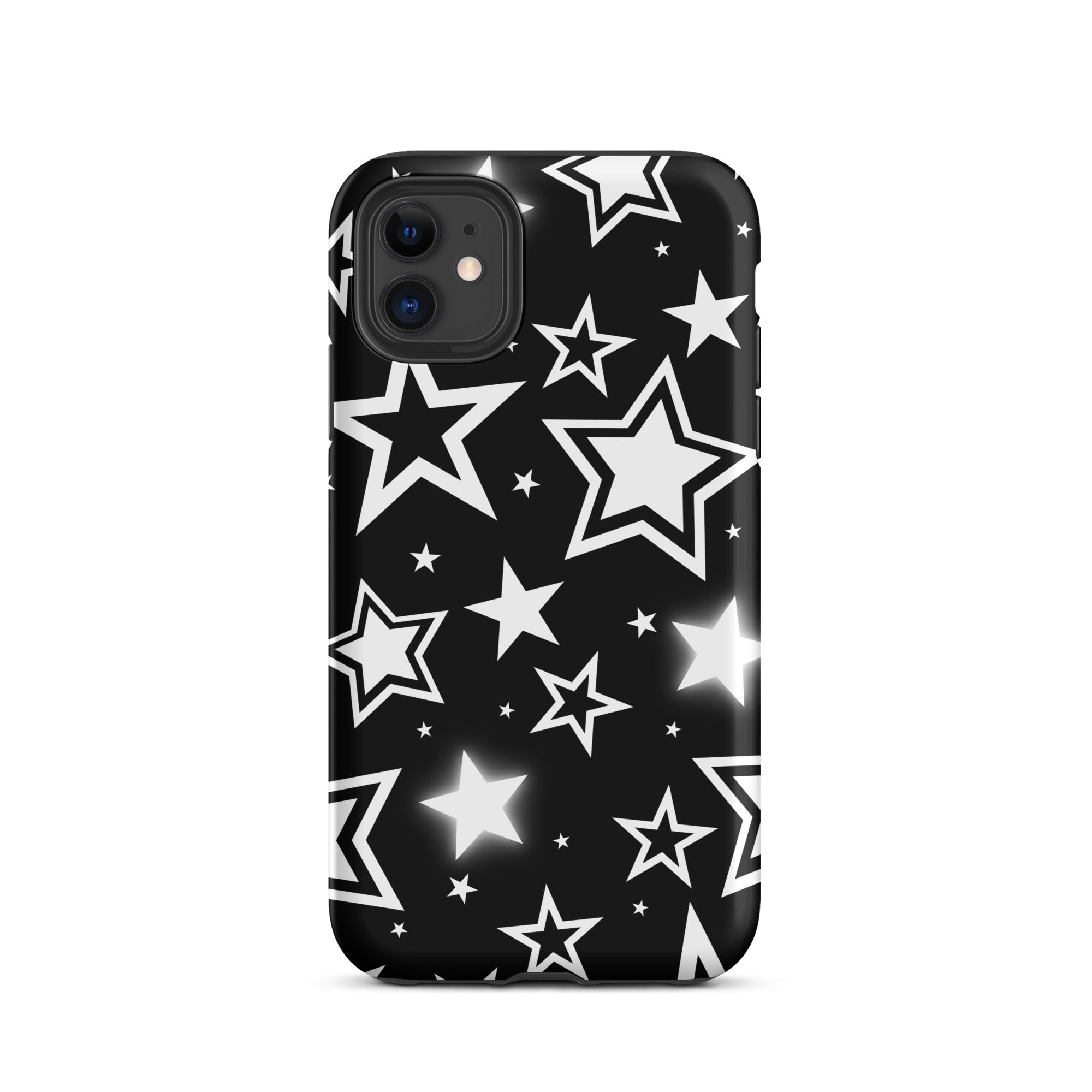 Black Stardust iPhone Case