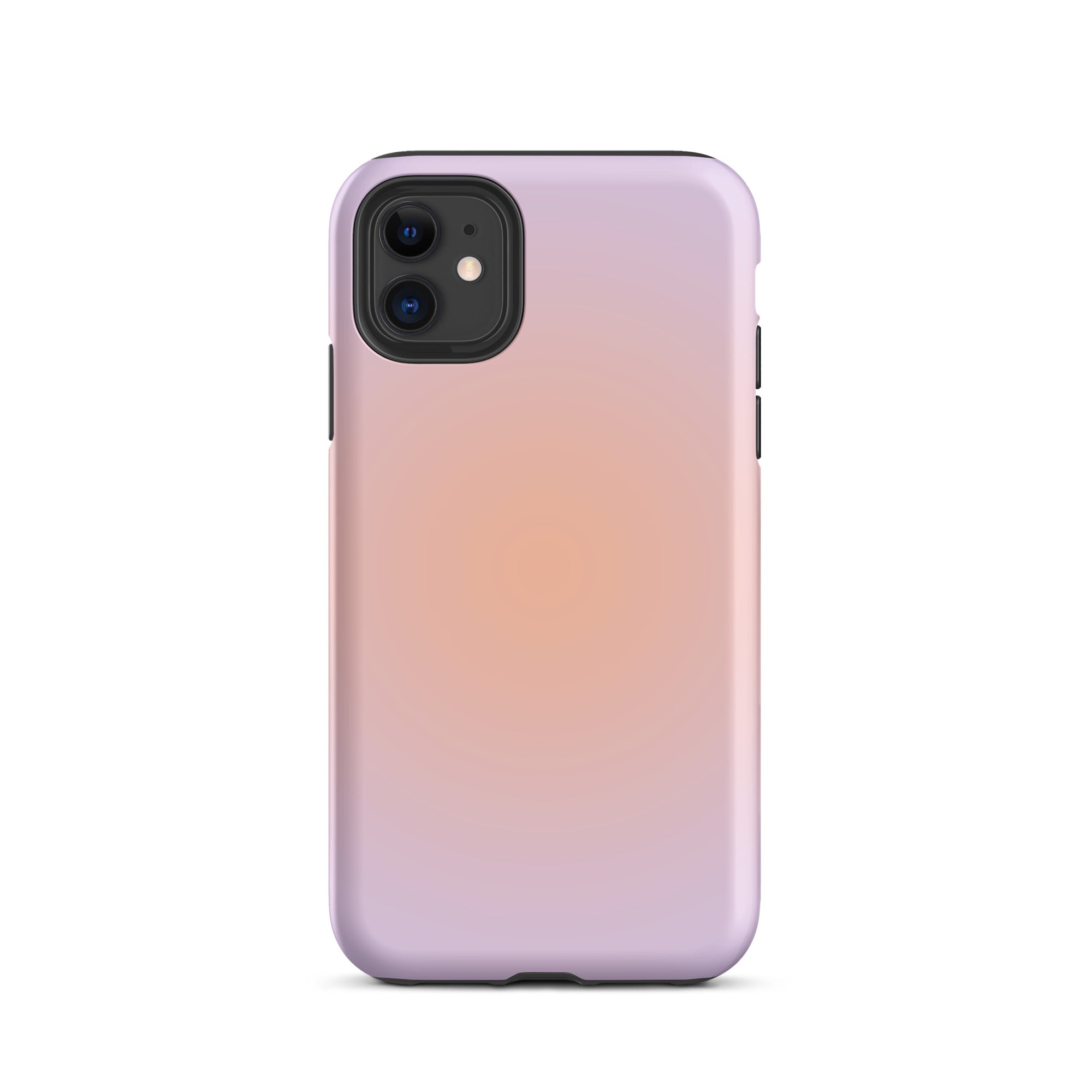 Orange & Purple Aura iPhone Case
