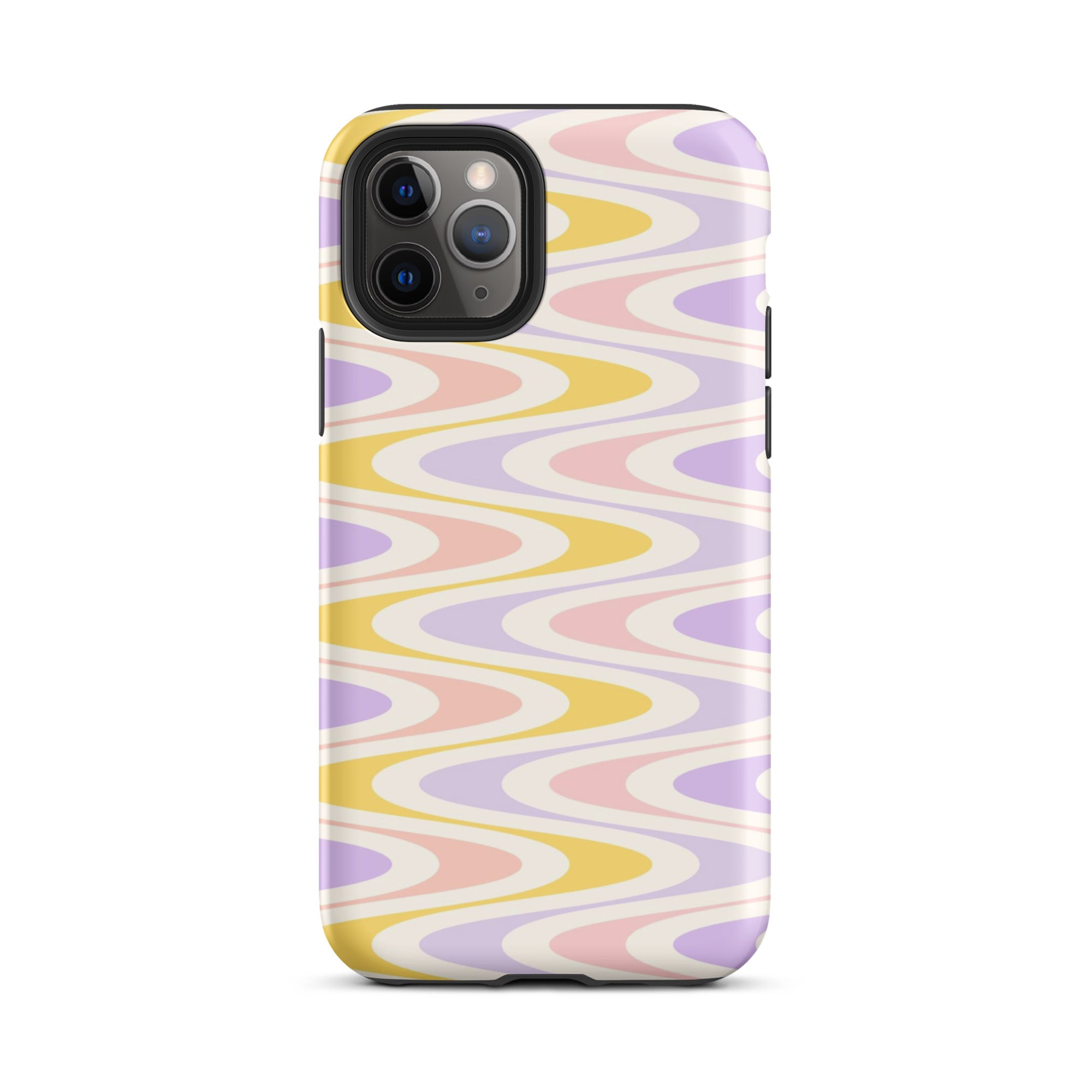 Pastel Retro Wavy iPhone Case iPhone 11 Pro Matte