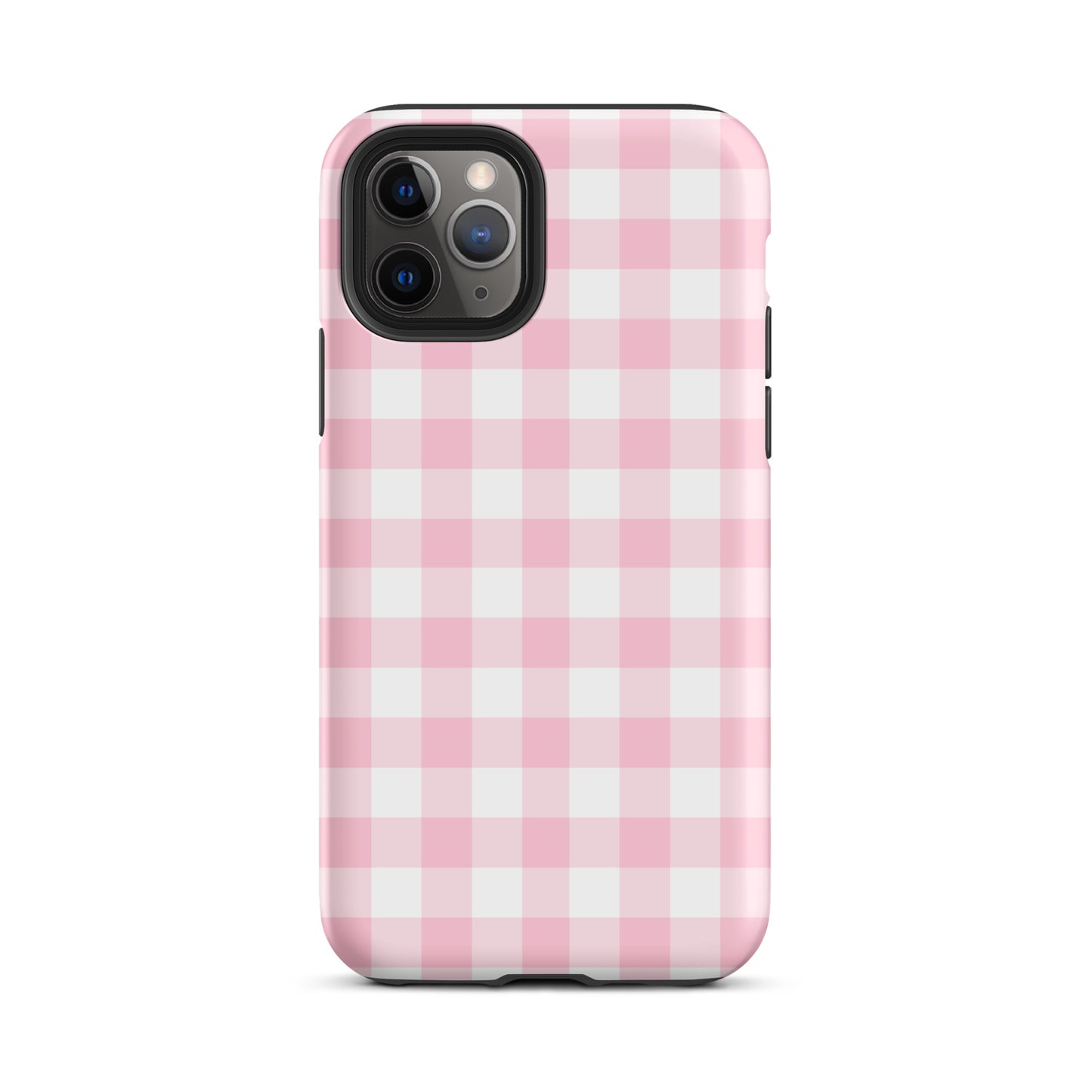 Pink Gingham iPhone Case iPhone 11 Pro Matte