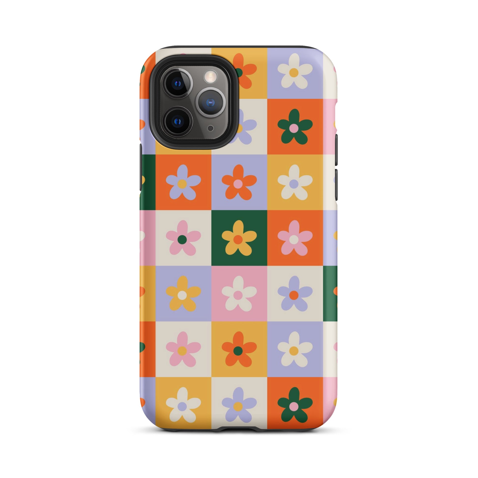 Patchwork Flowers iPhone Case iPhone 11 Pro Matte