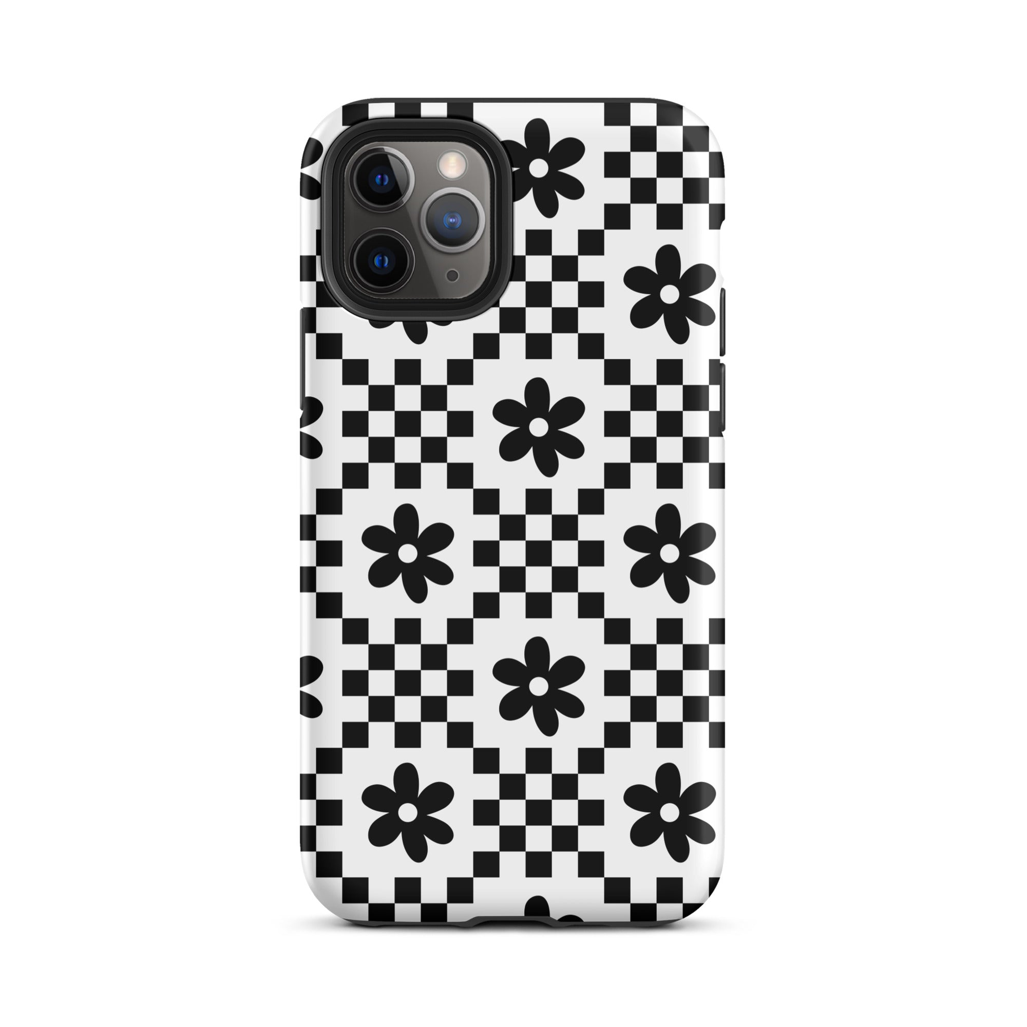 Monochrome Daisy iPhone Case iPhone 11 Pro Matte