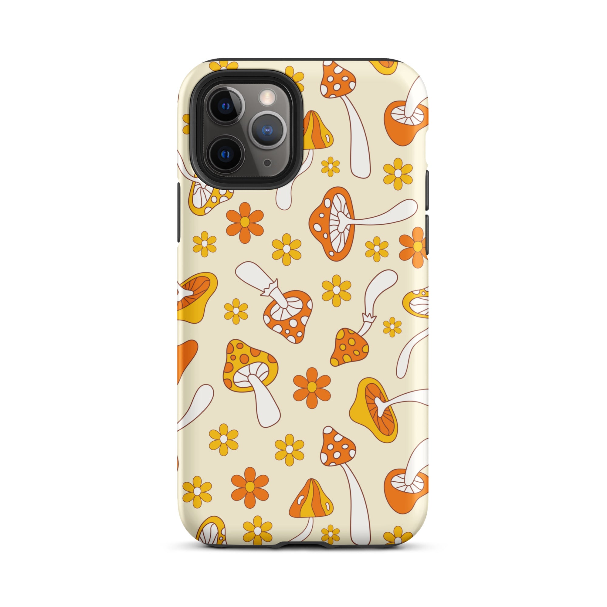 Retro Mushrooms iPhone Case iPhone 11 Pro Matte