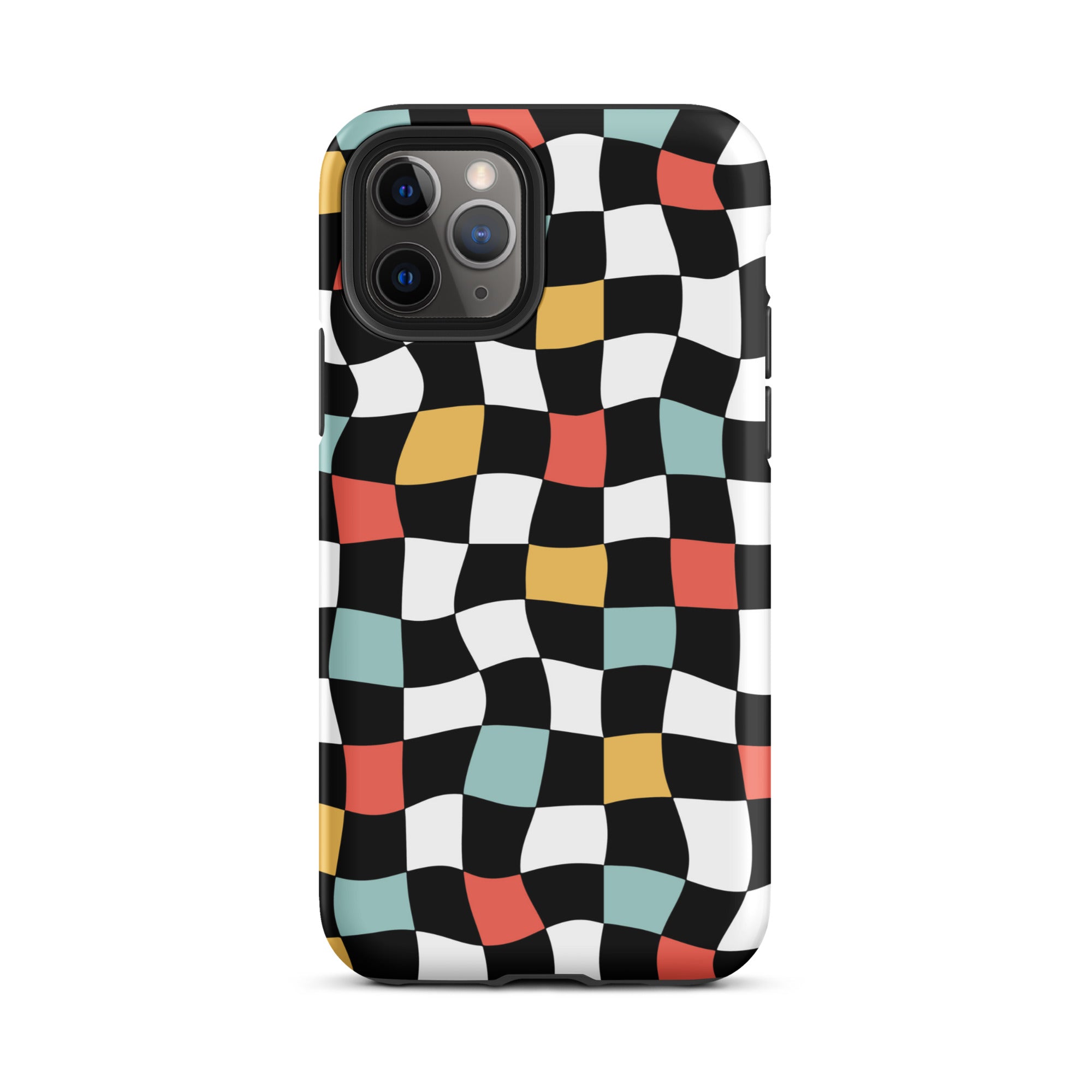 Retro Check iPhone Case