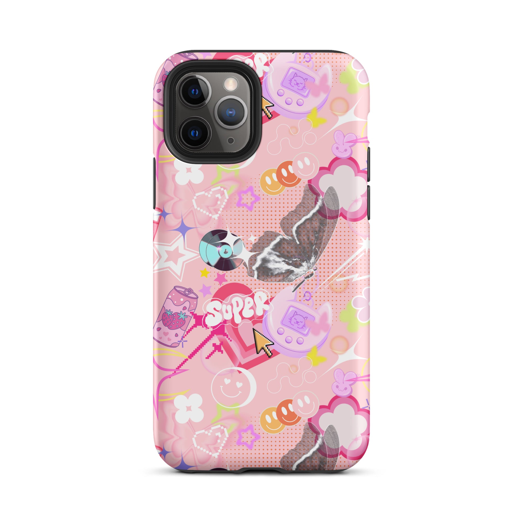 Y2K Pink Retro iPhone Case