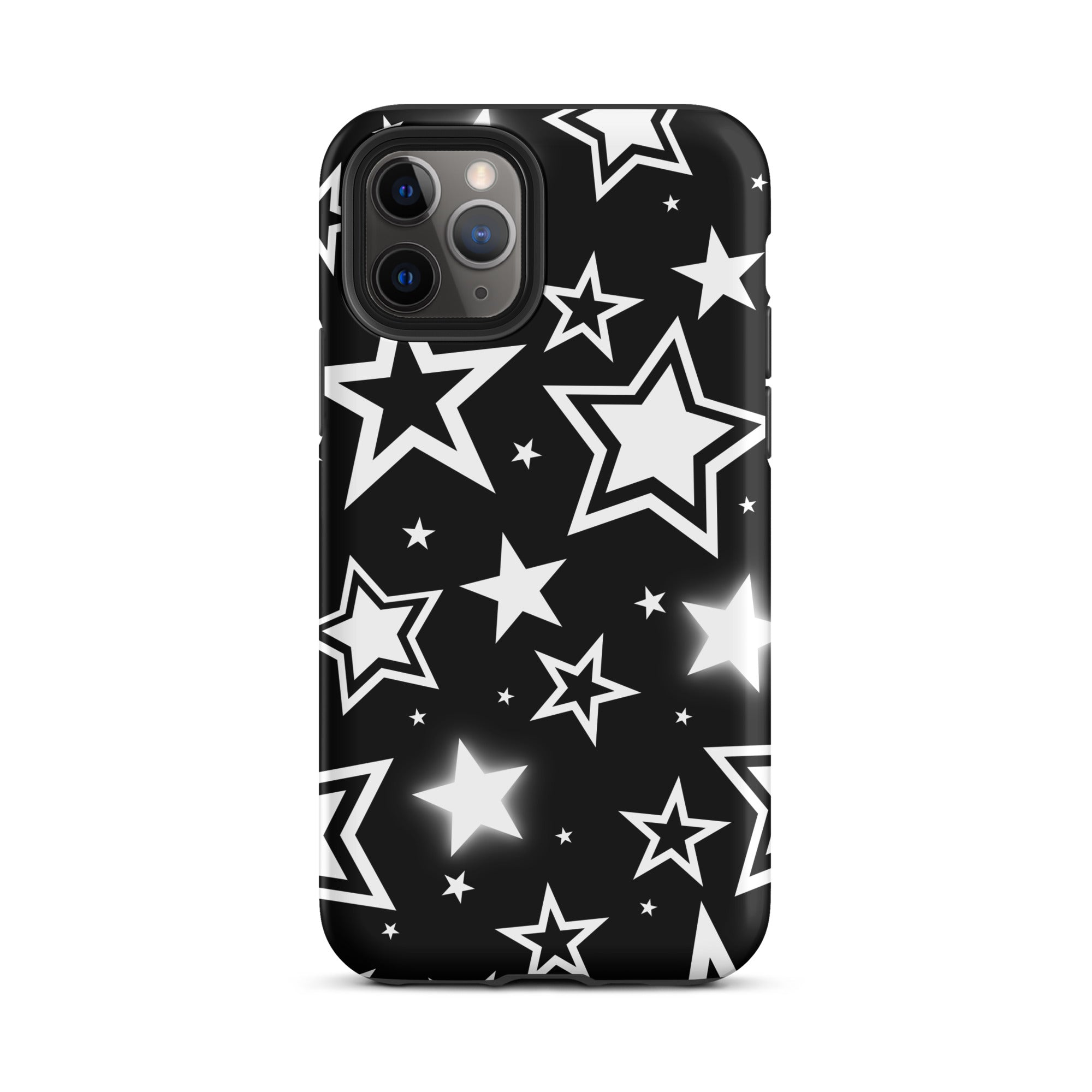 Black Stardust iPhone Case