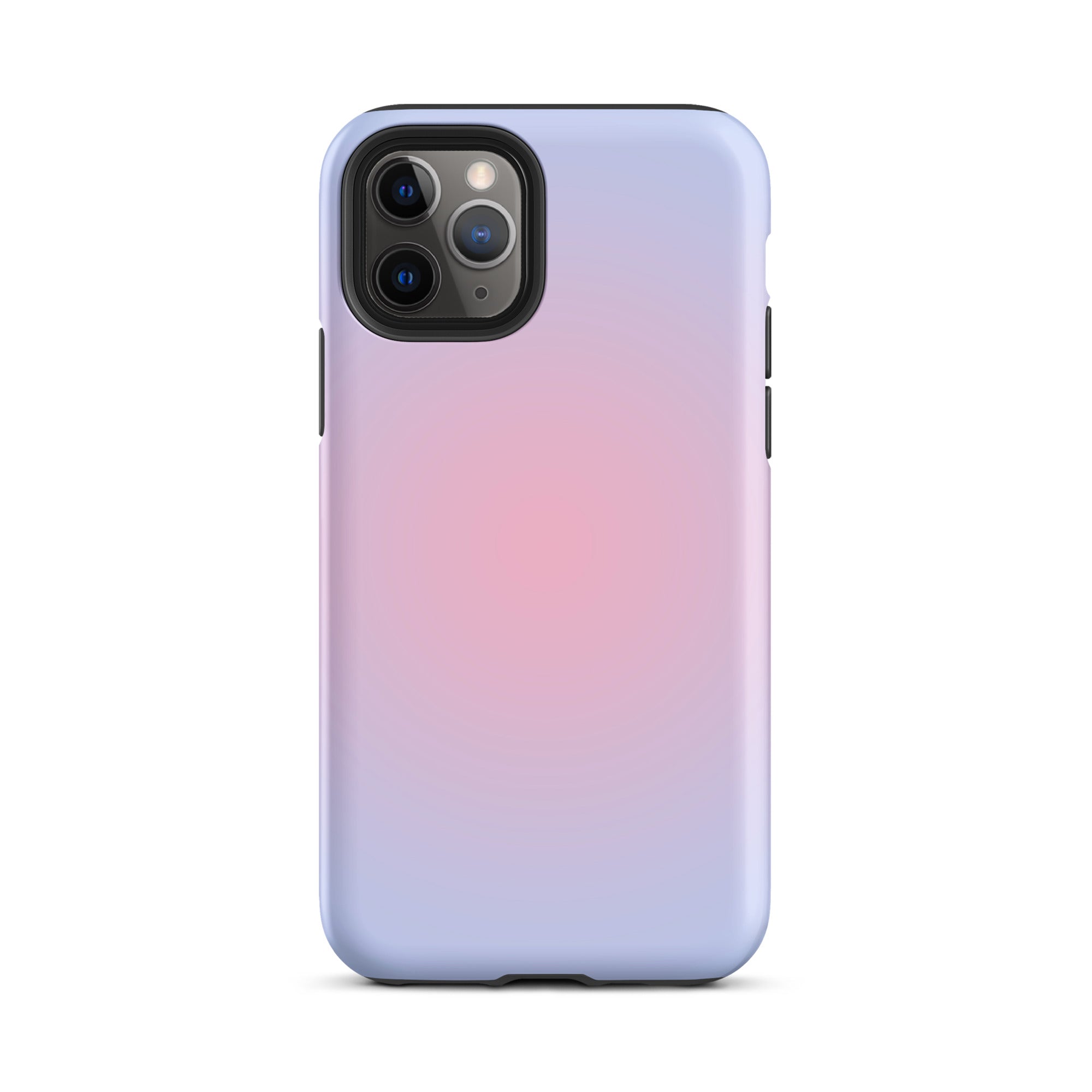 Pink and Blue Aura iPhone Case
