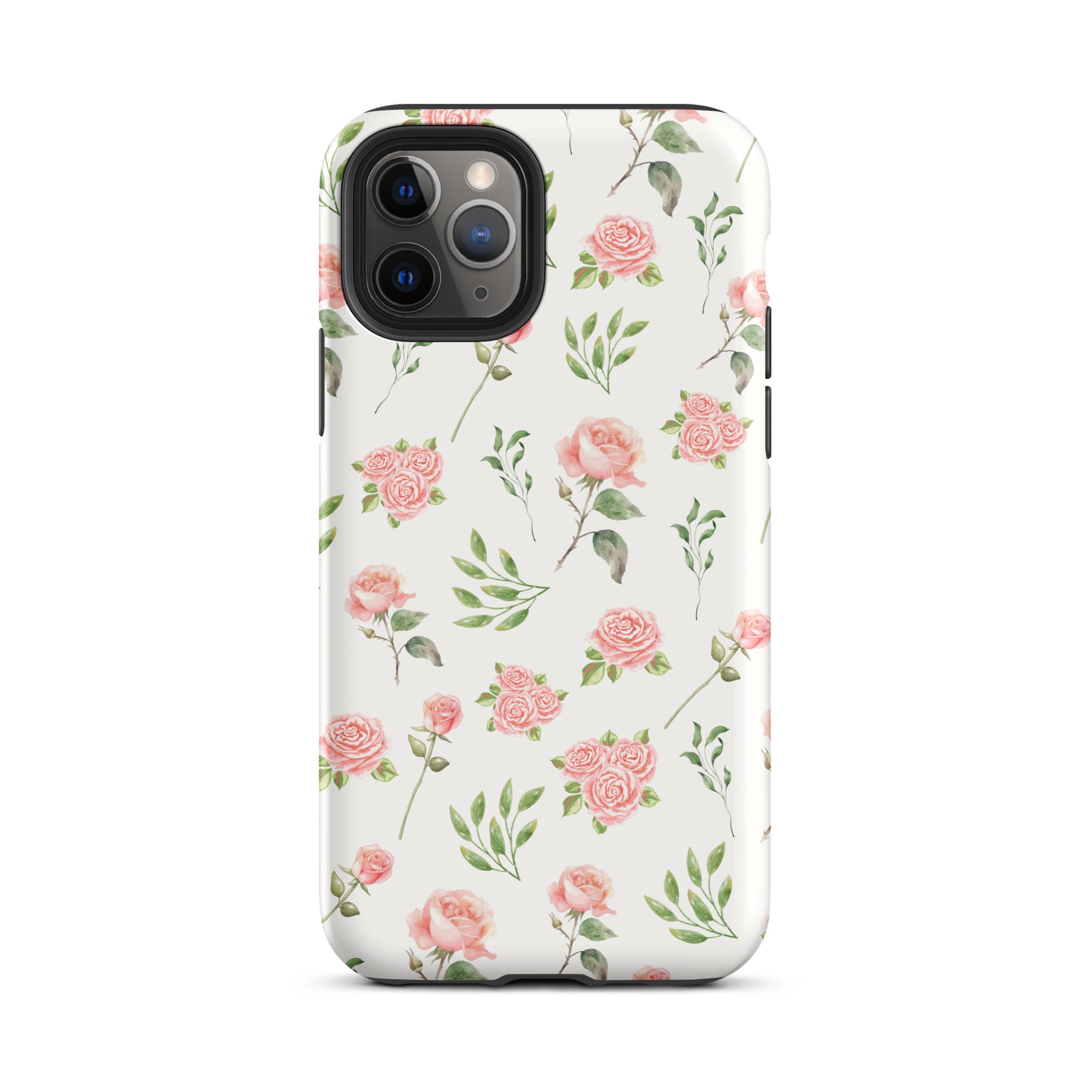 Pink Vintage Roses iPhone Case
