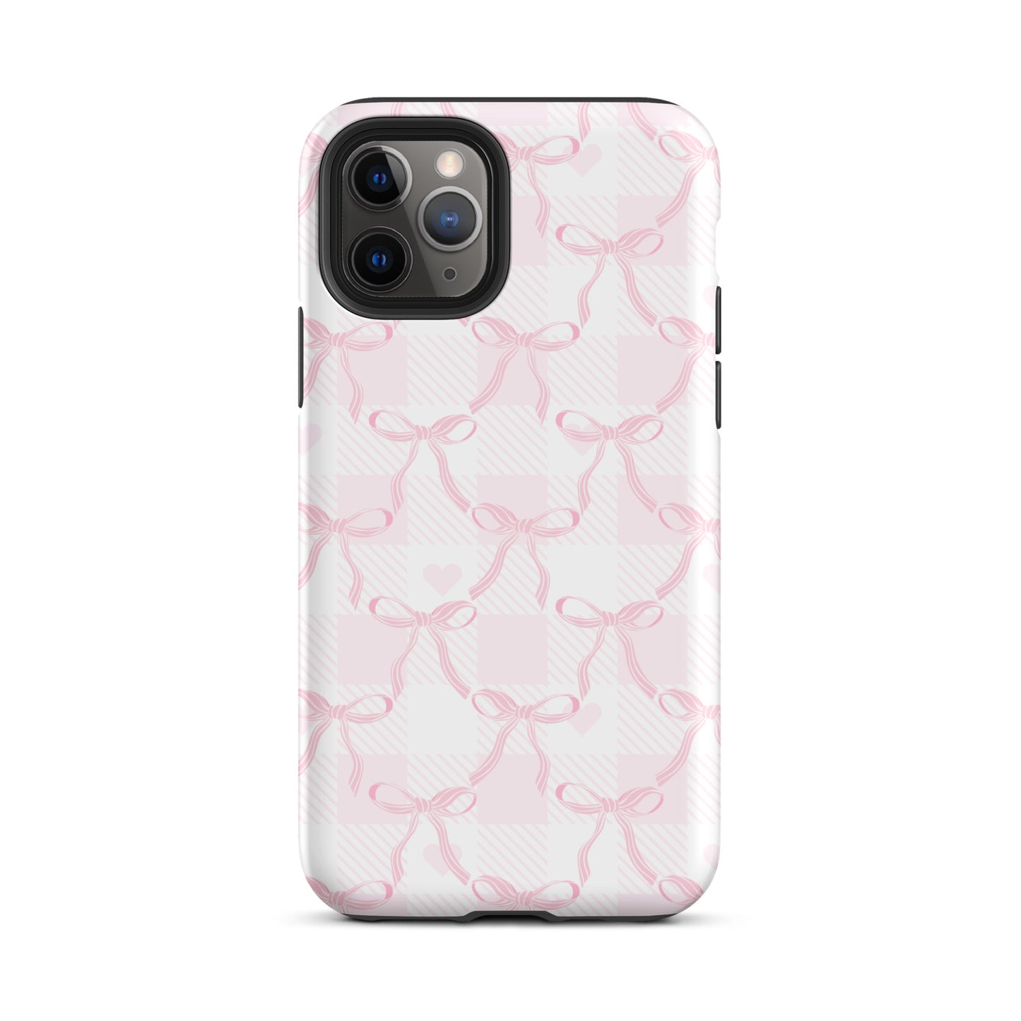 Pink Ribbon Bows iPhone Case