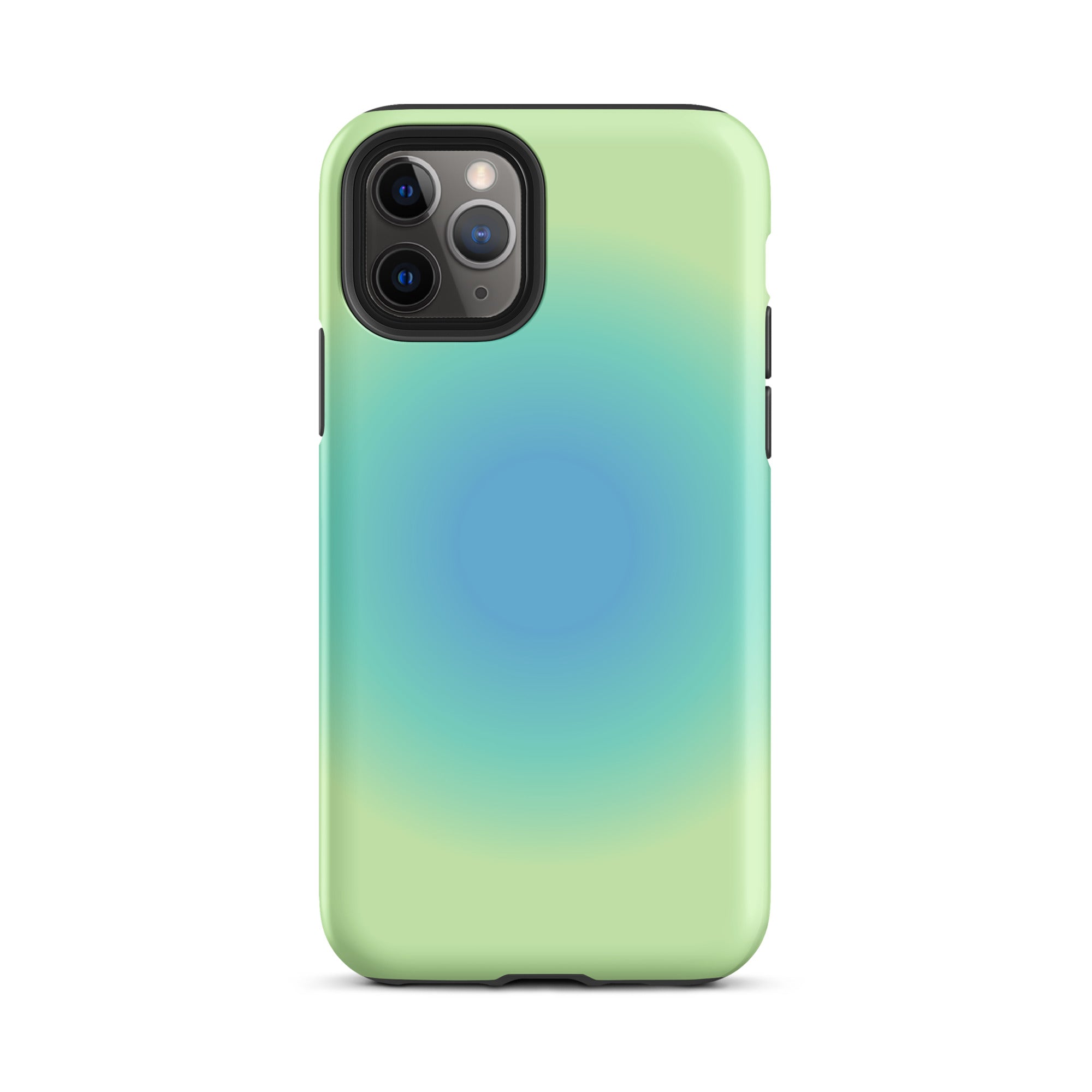 Blue & Green Aura iPhone Case