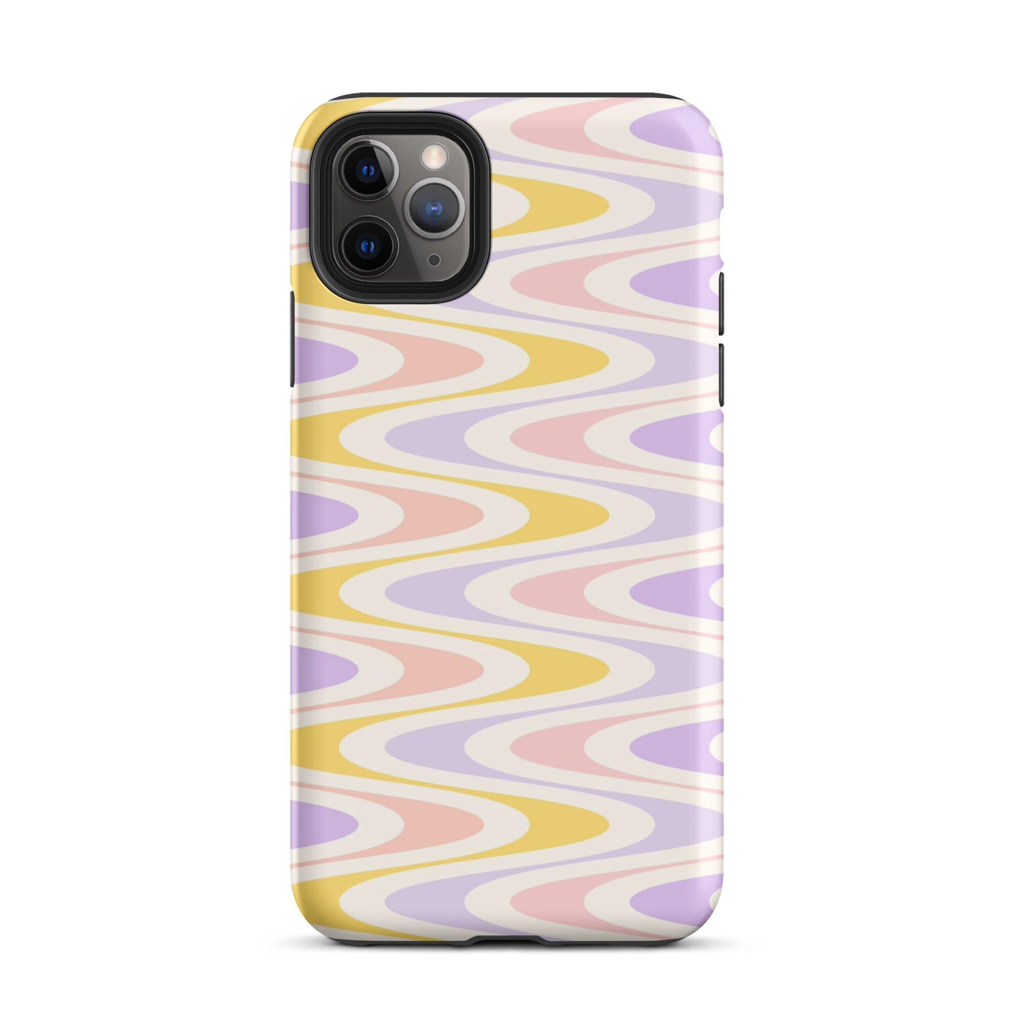 Pastel Retro Wavy iPhone Case iPhone 11 Pro Max Matte