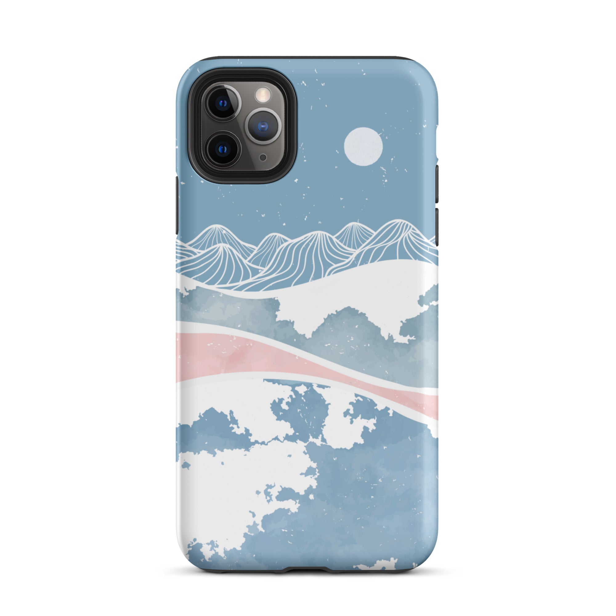 Blue Winter Night iPhone Case iPhone 11 Pro Max Matte