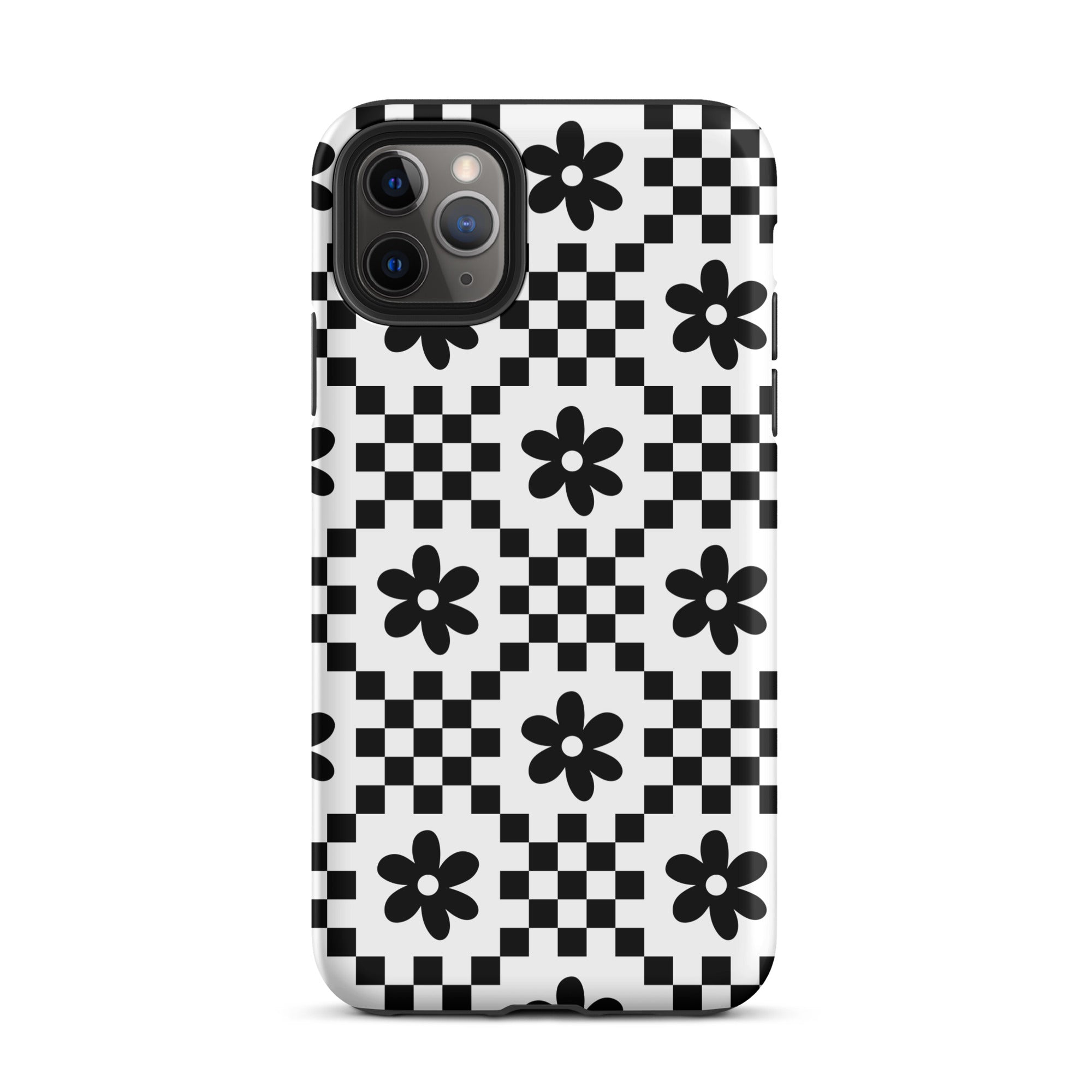 Monochrome Daisy iPhone Case iPhone 11 Pro Max Matte