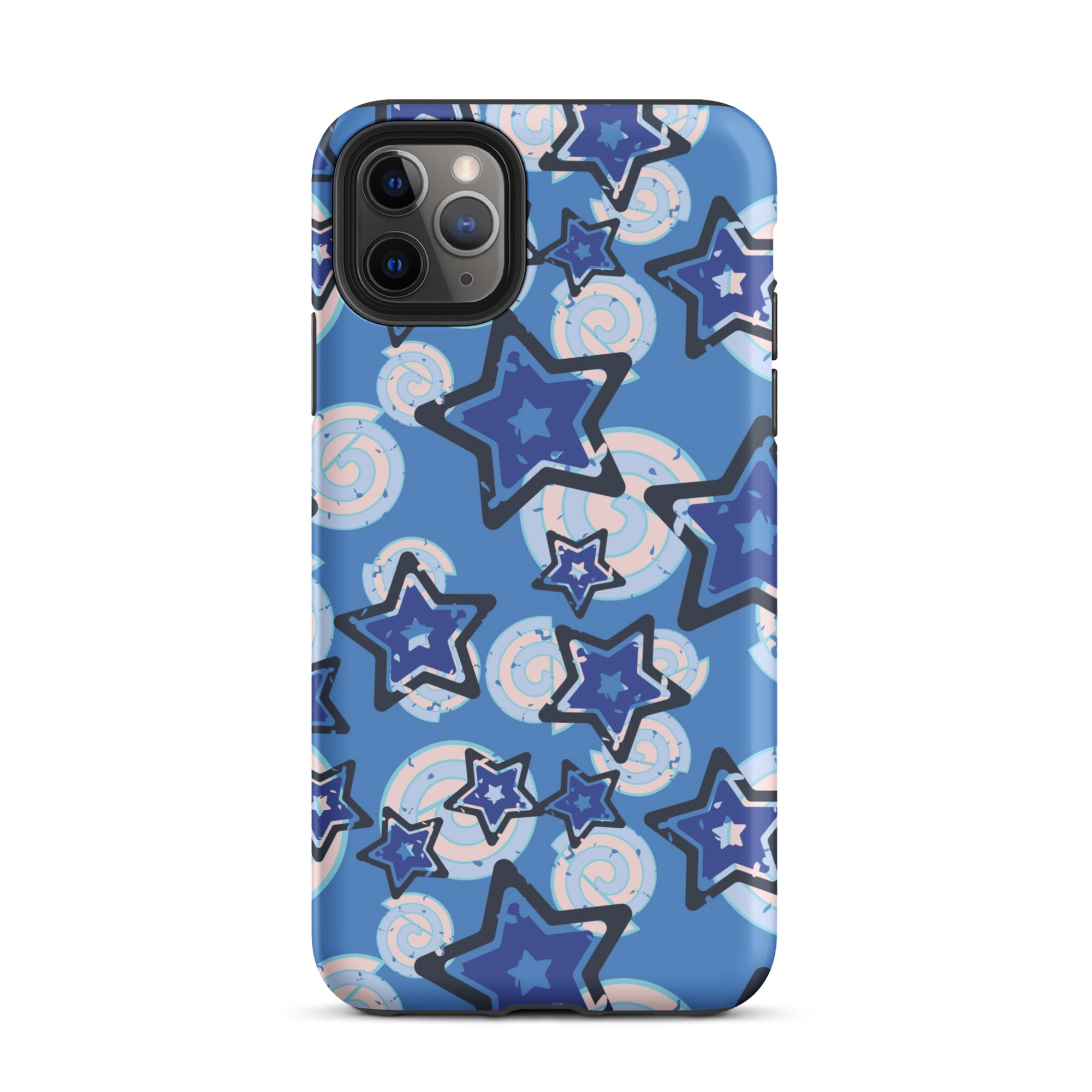 Y2K Blue Star iPhone Case iPhone 11 Pro Max Matte