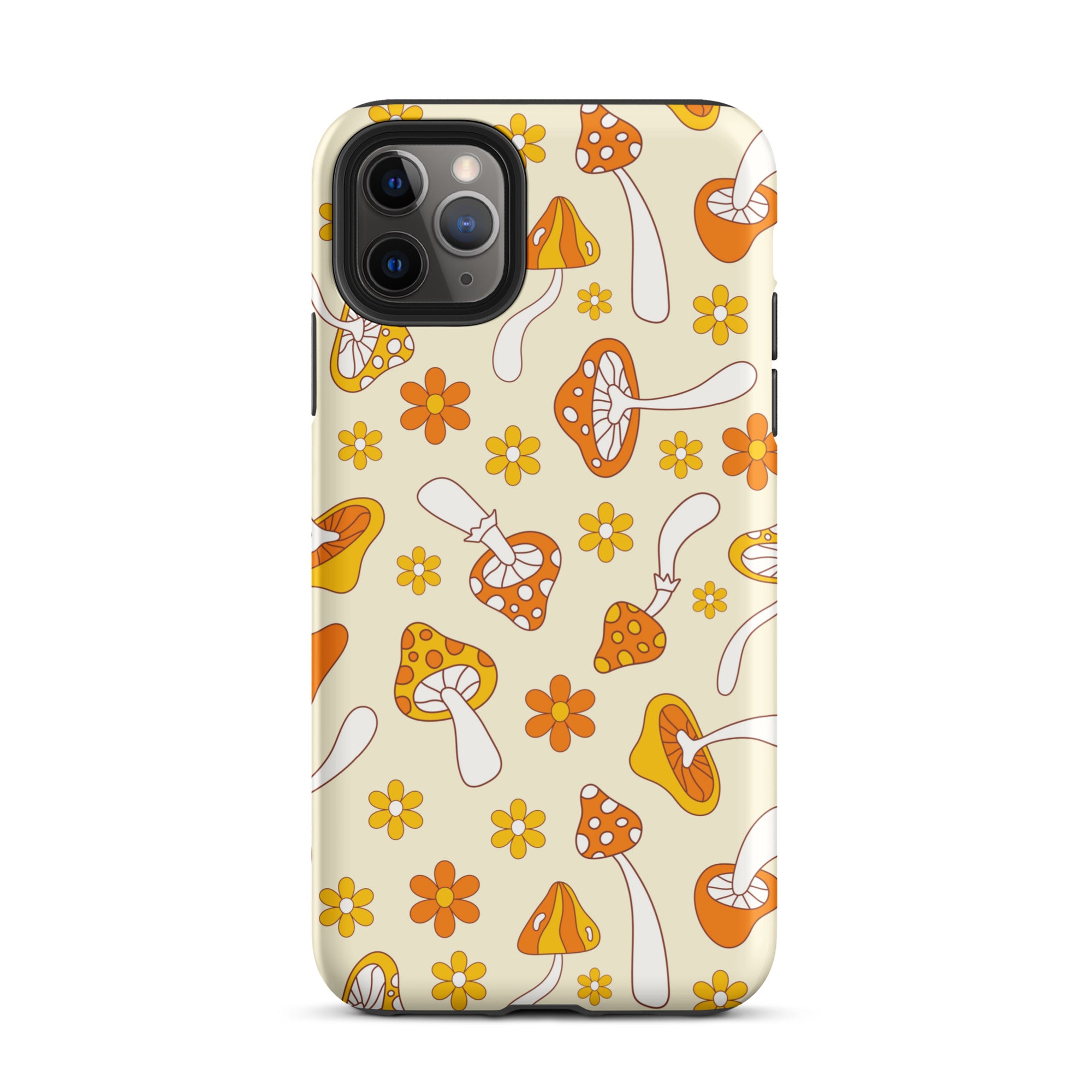 Retro Mushrooms iPhone Case iPhone 11 Pro Max Matte