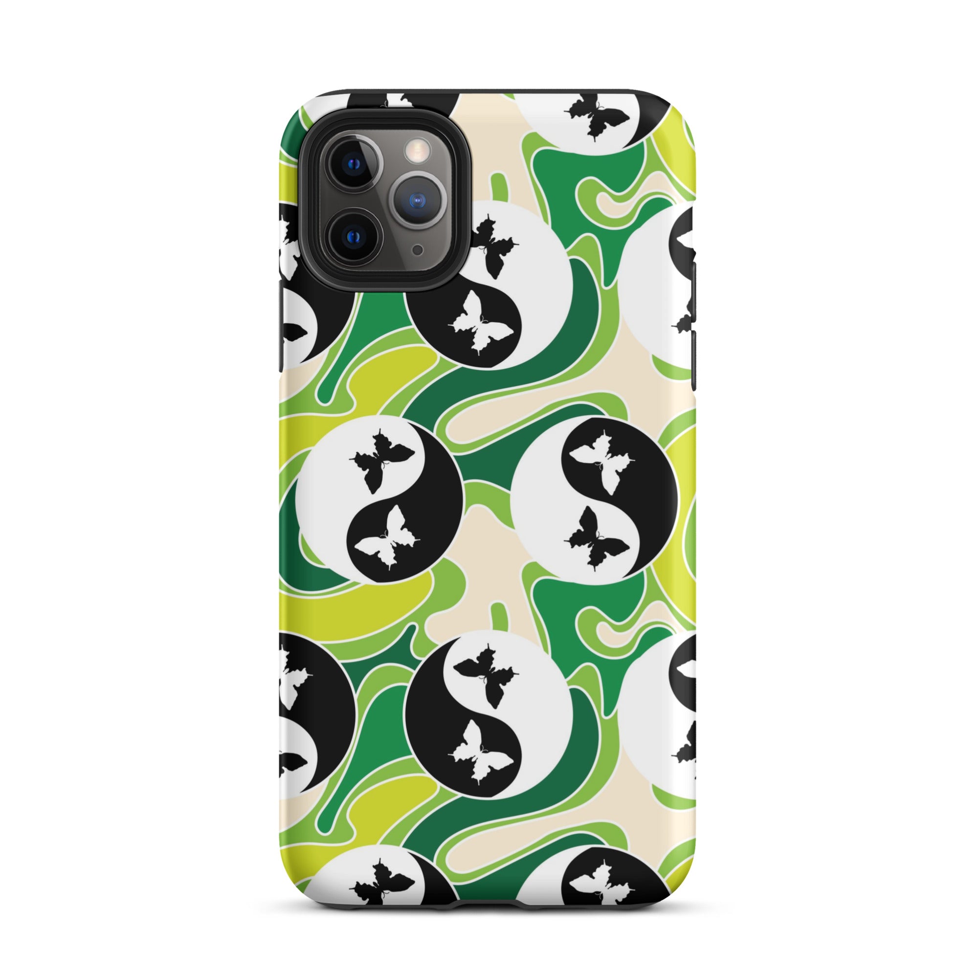 Yin Yang Butterfly iPhone Case Matte iPhone 11 Pro Max