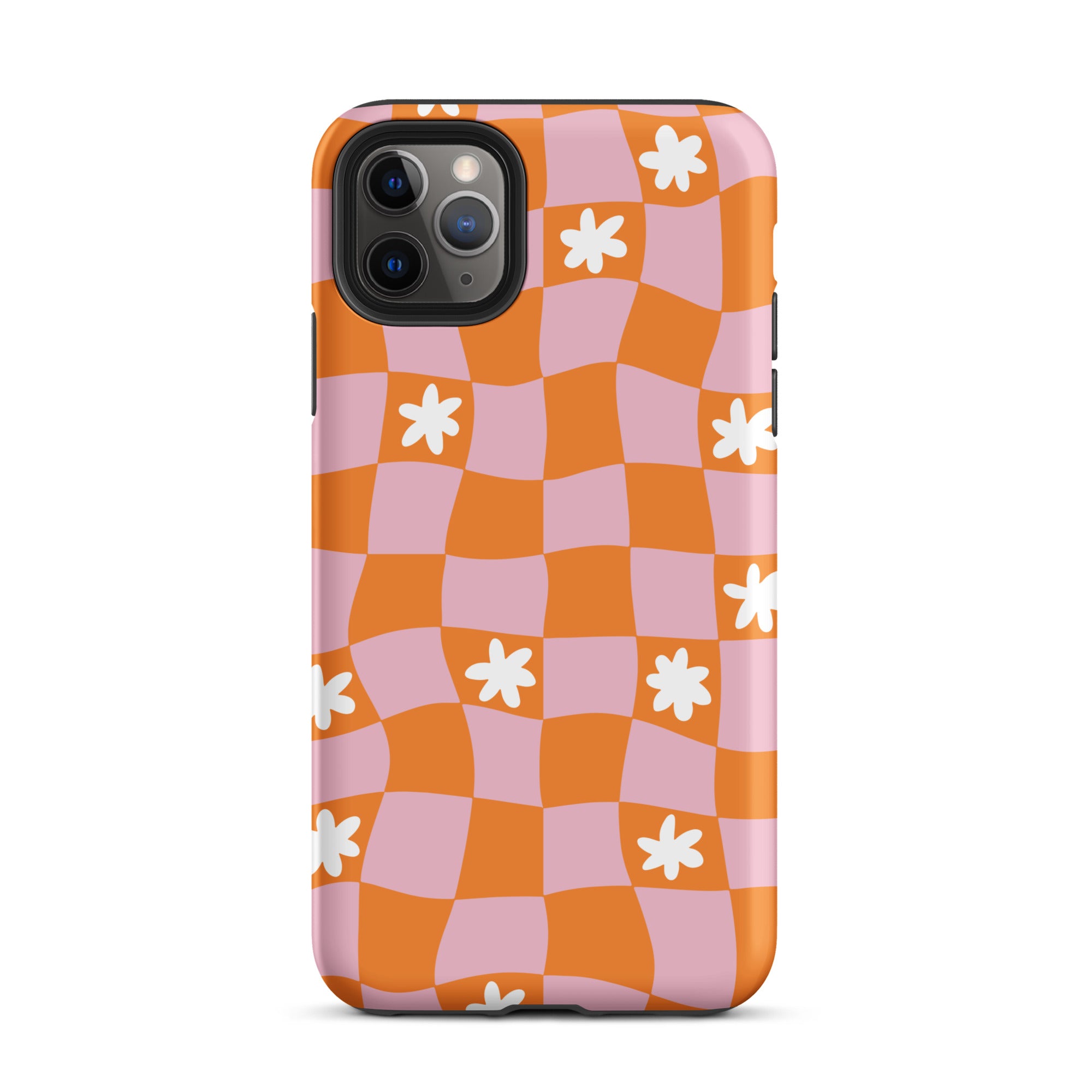 Groovy Check iPhone Case