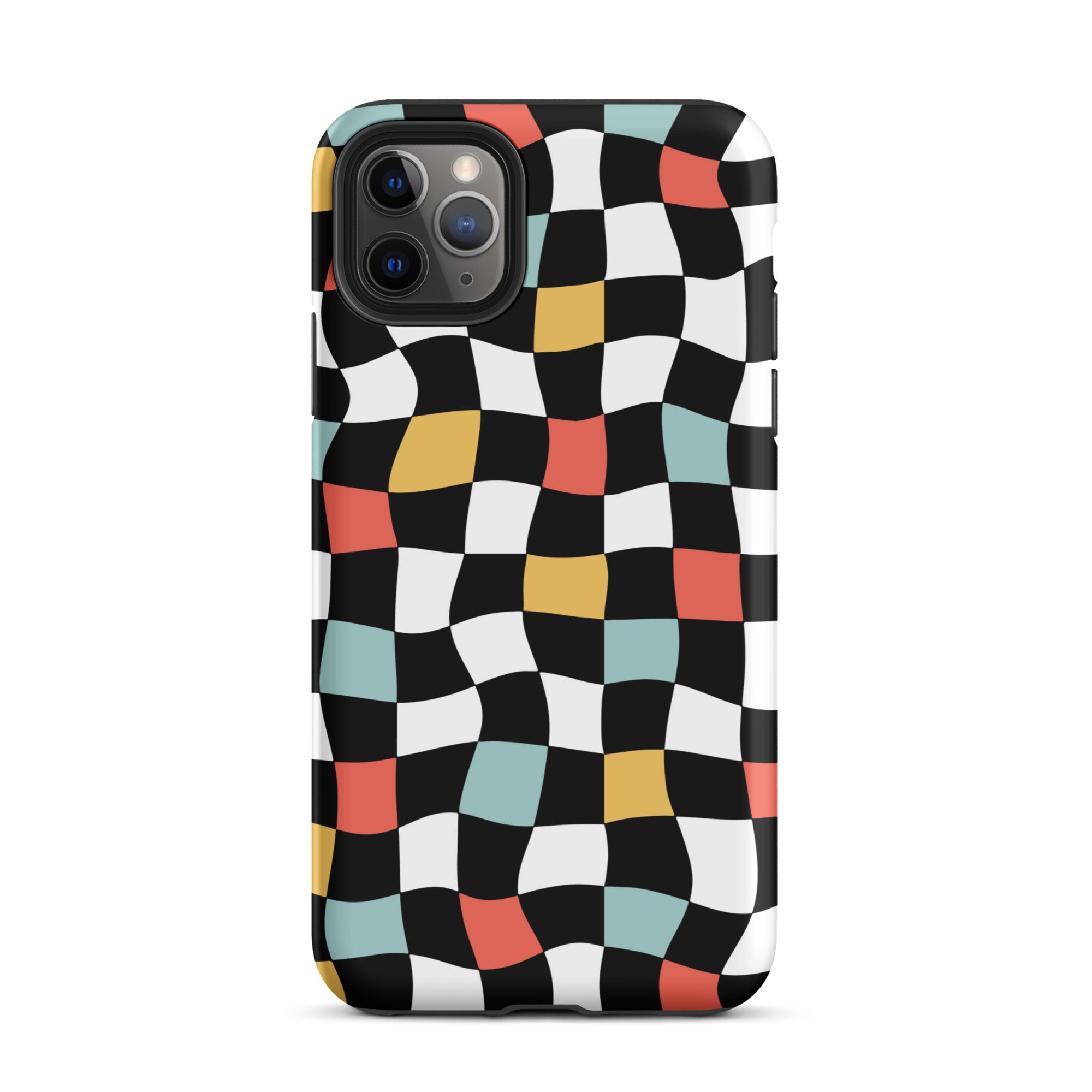 Retro Check iPhone Case