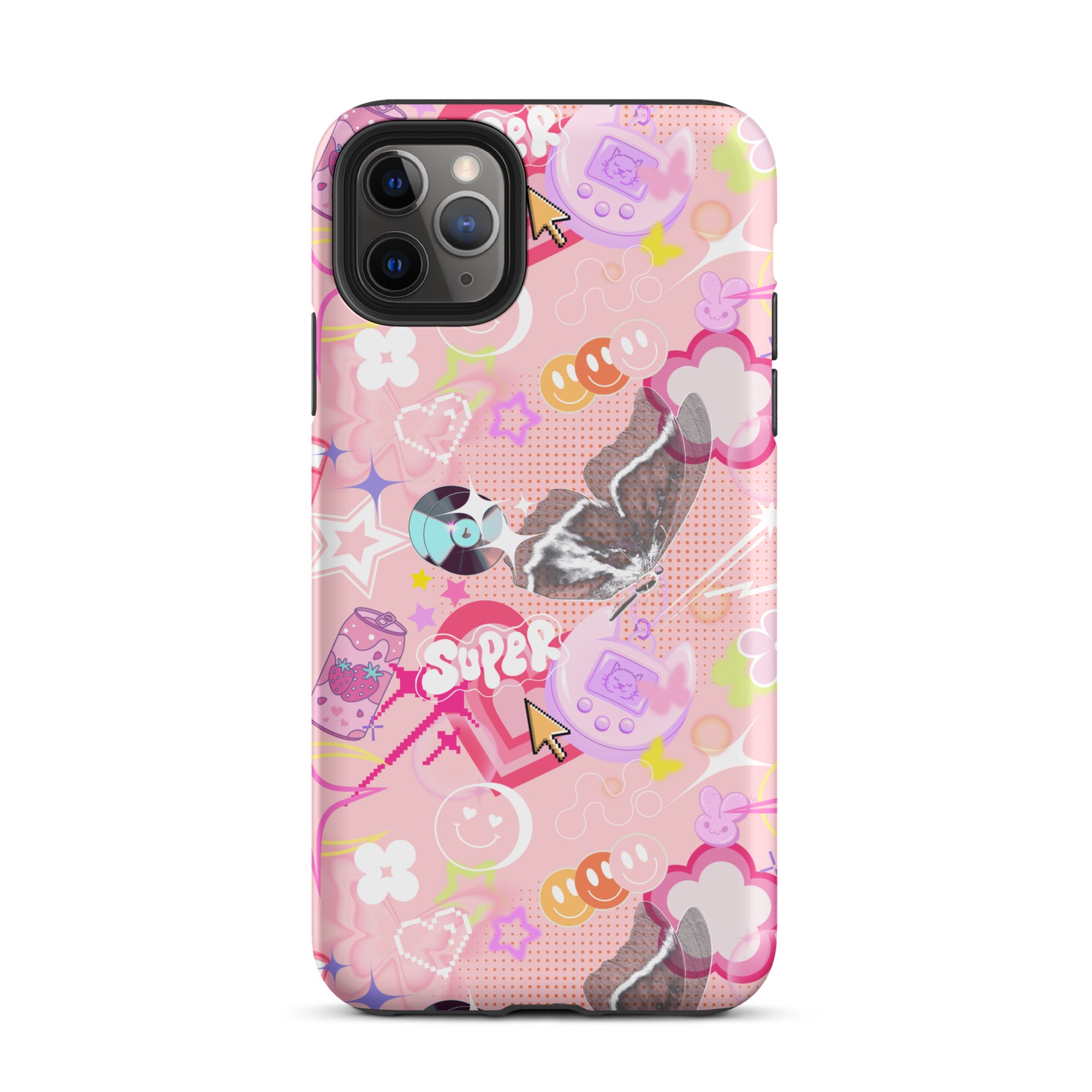 Y2K Pink Retro iPhone Case