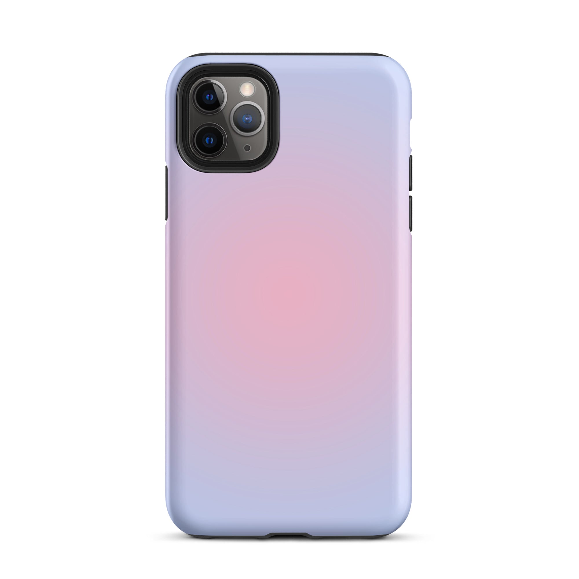 Pink and Blue Aura iPhone Case