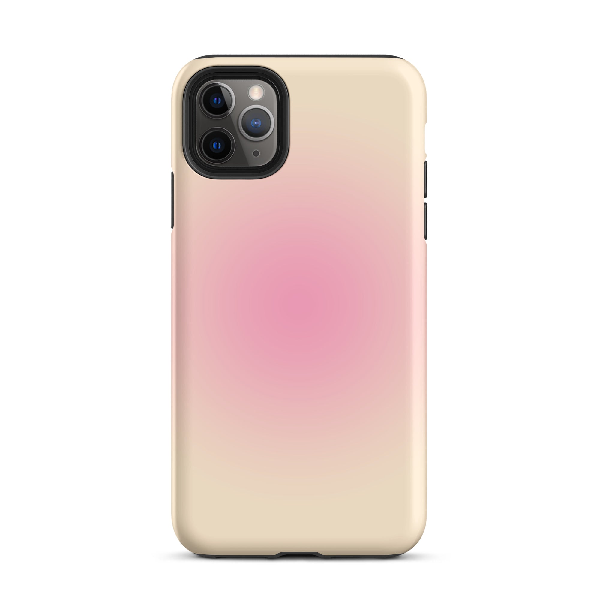 Pink & Yellow Aura iPhone Case
