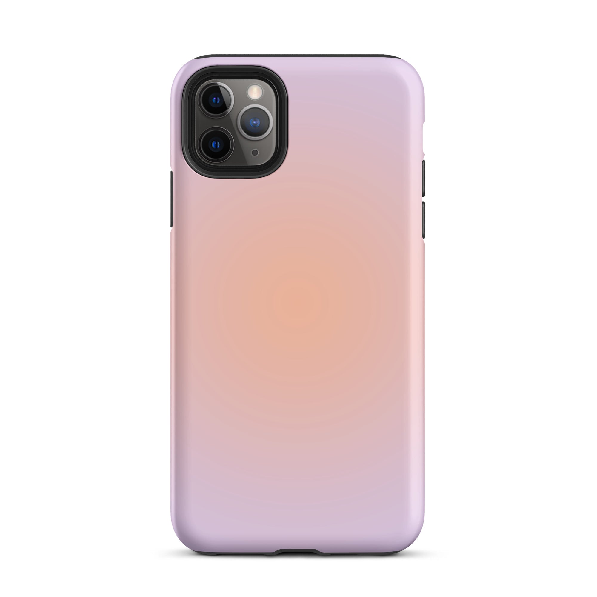 Orange & Purple Aura iPhone Case