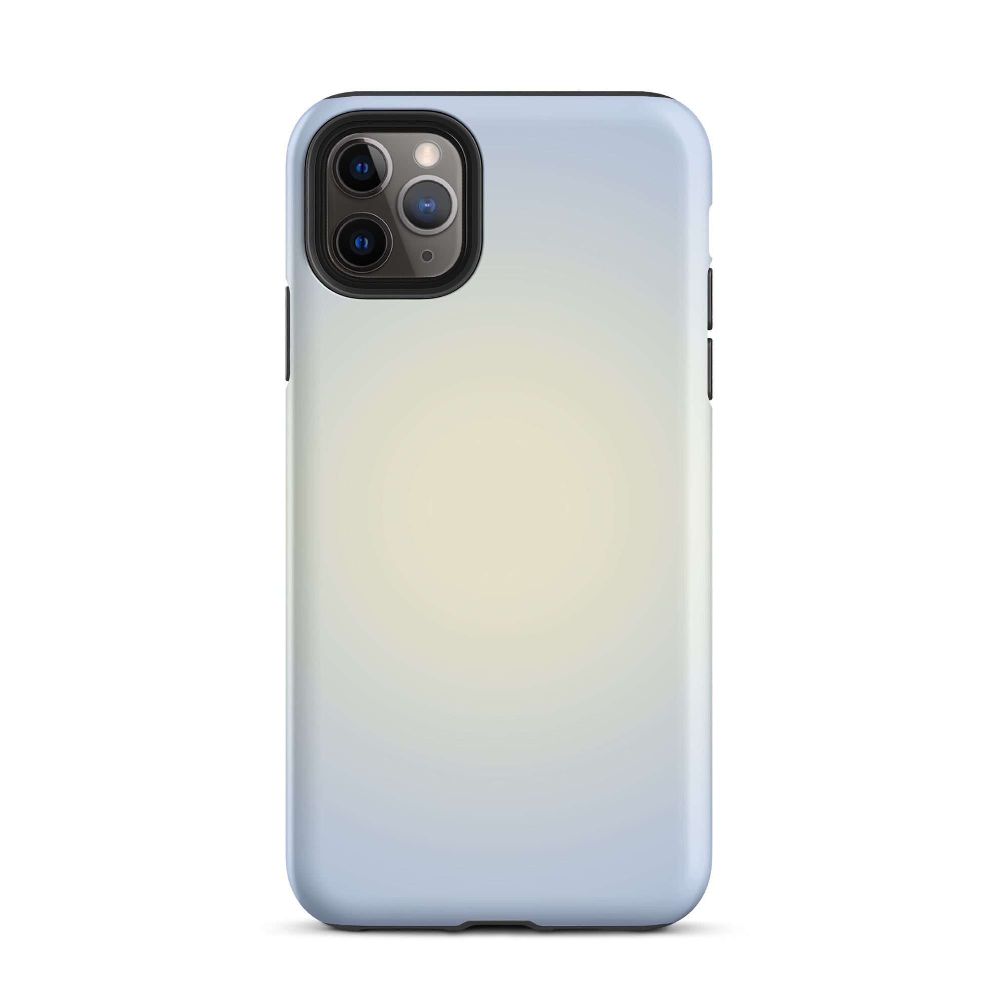 Blue & Yellow Aura iPhone Case