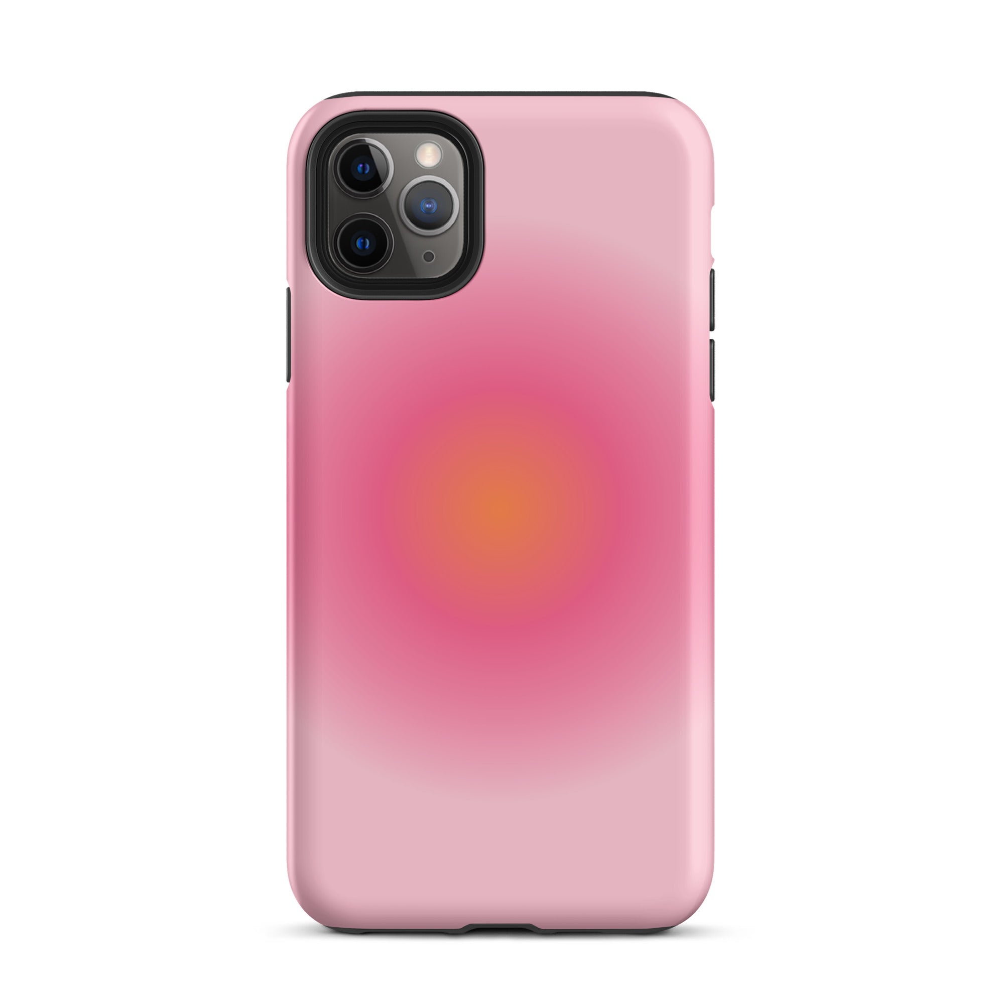 Pink Aura iPhone Case