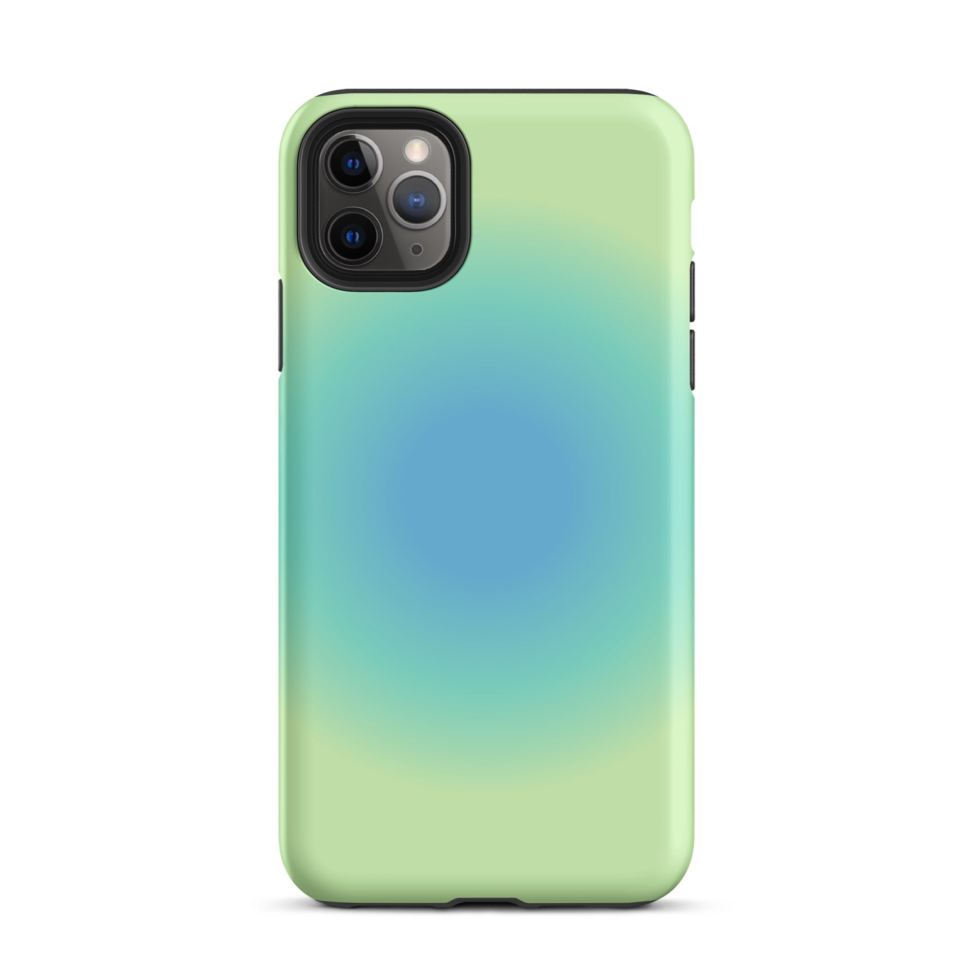 Blue & Green Aura iPhone Case
