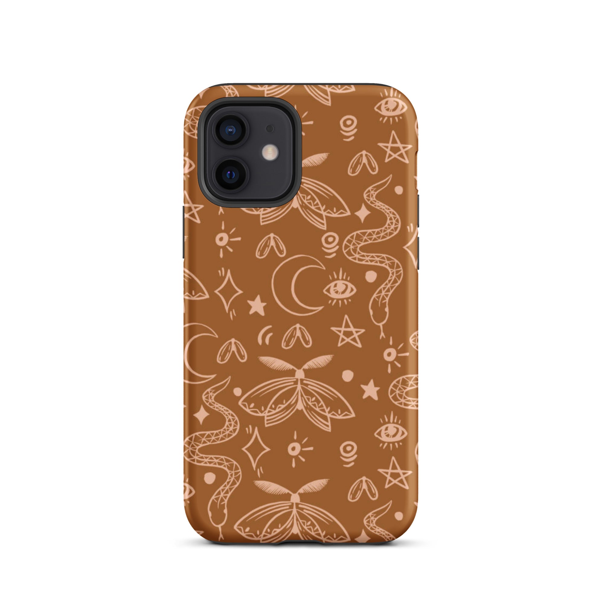 Golden Serpent iPhone Case iPhone 12 Matte