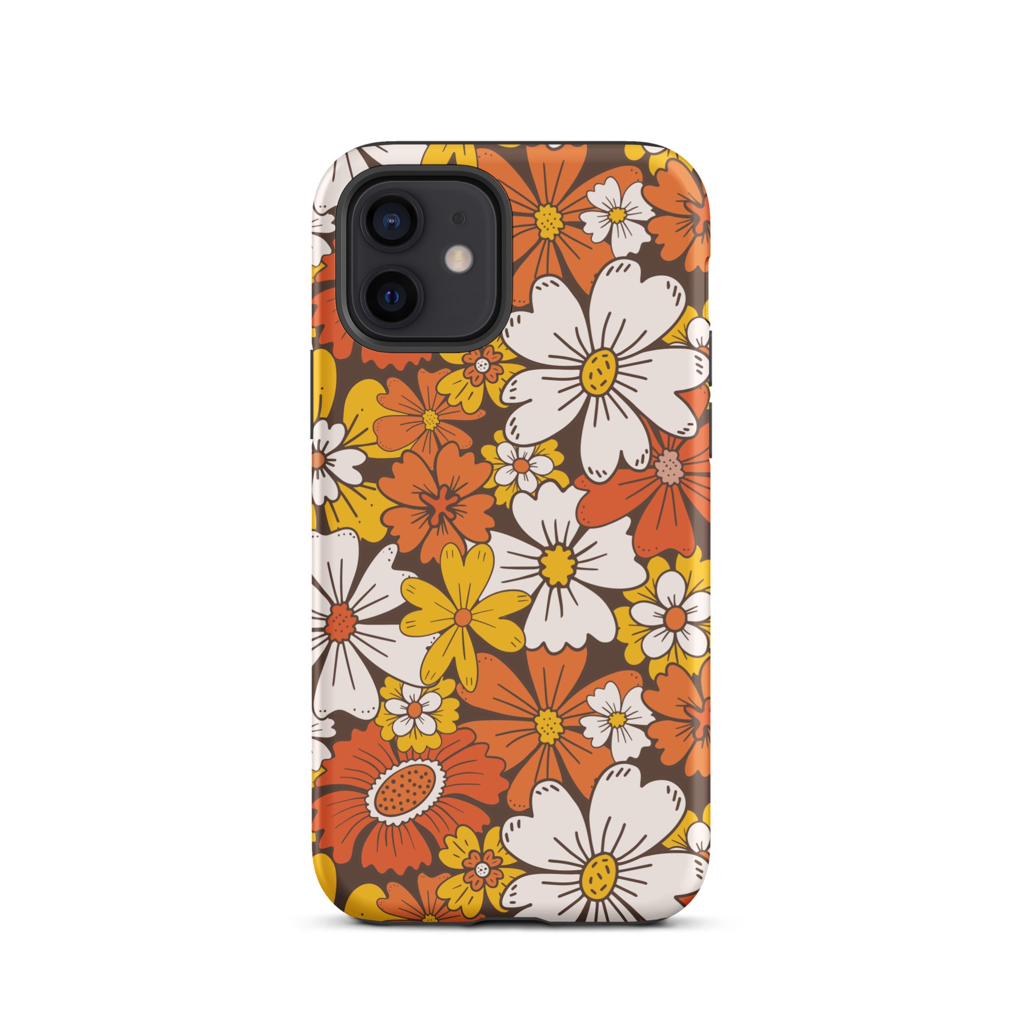 Retro Bloom iPhone Case iPhone 12 Matte