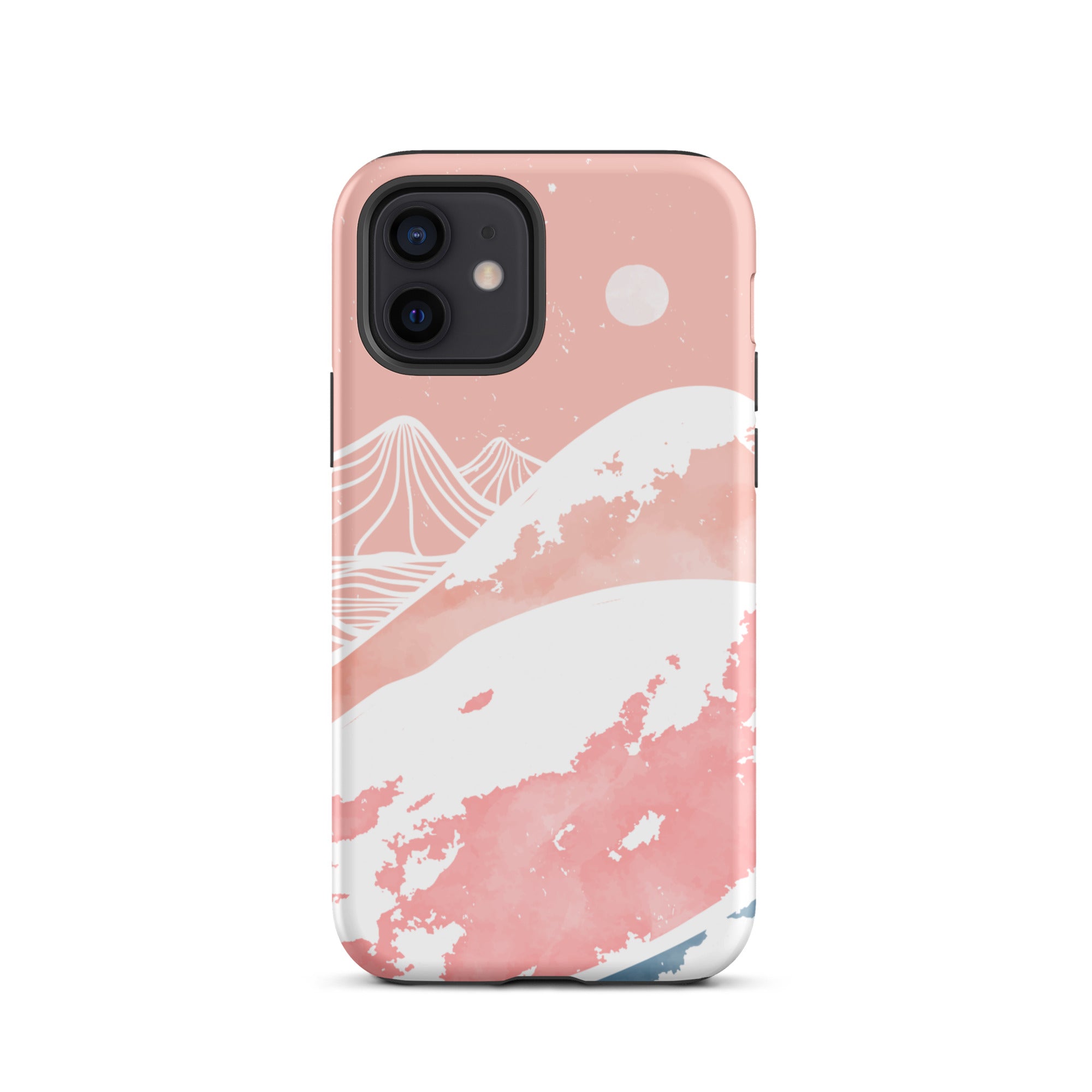 Pink Winter Night iPhone Case iPhone 12 Matte