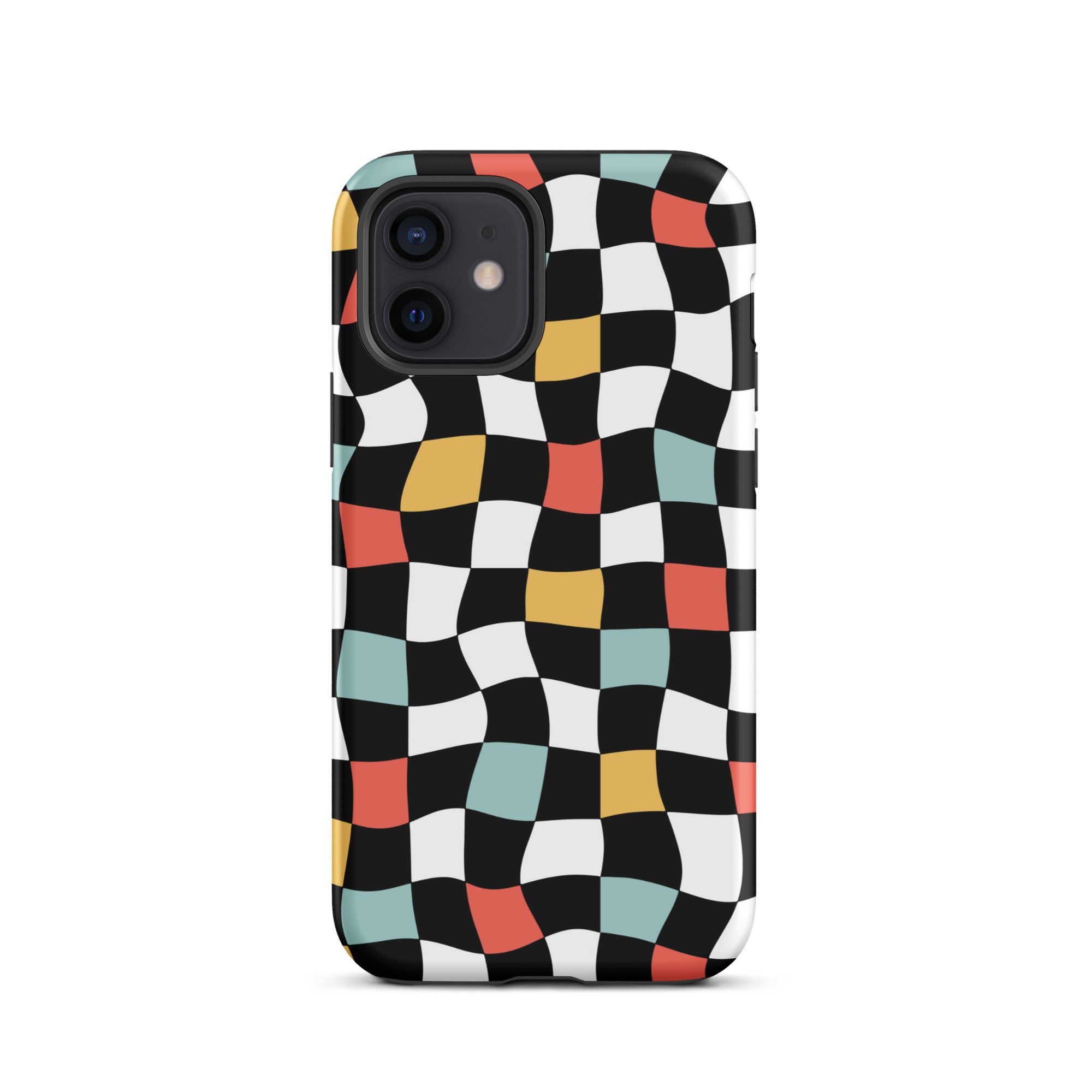 Retro Check iPhone Case