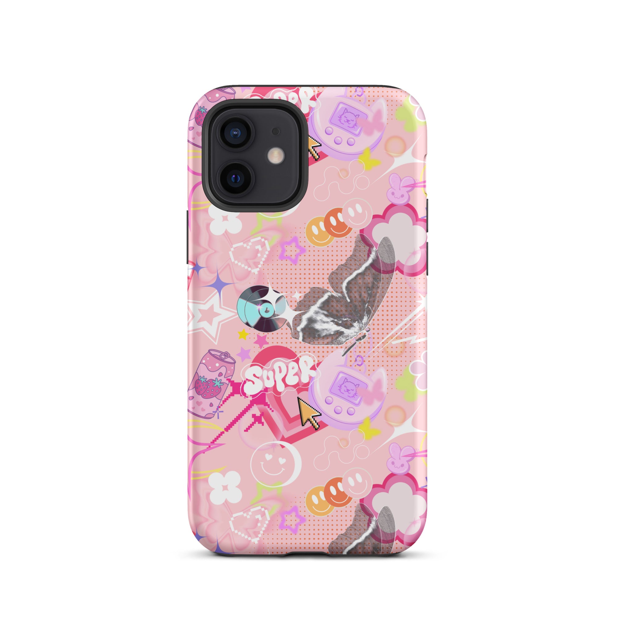 Y2K Pink Retro iPhone Case