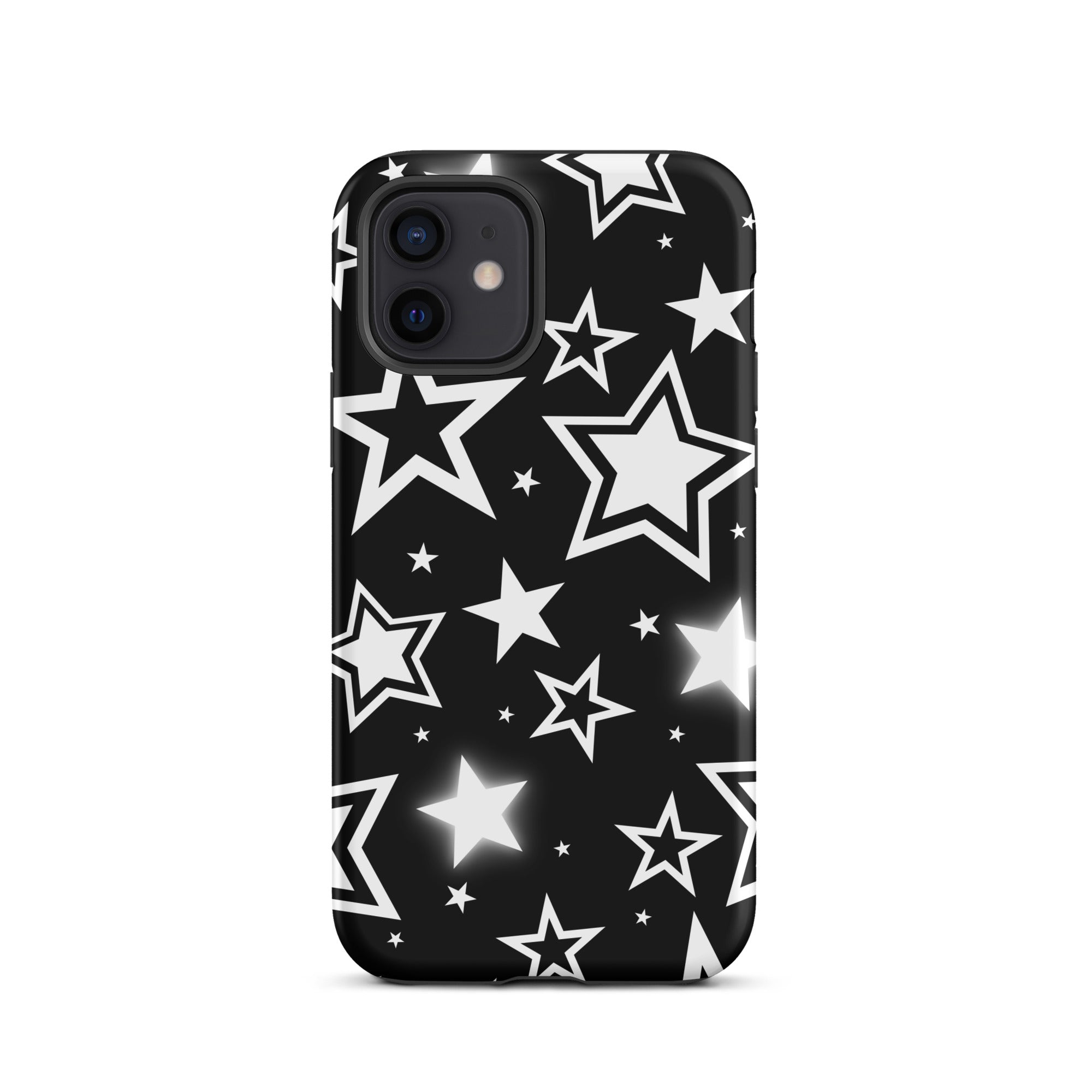 Black Stardust iPhone Case