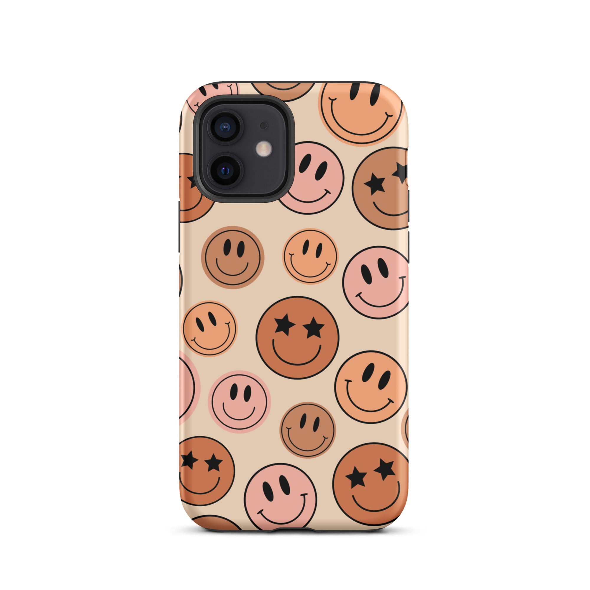 Boho Smiley Faces iPhone Case