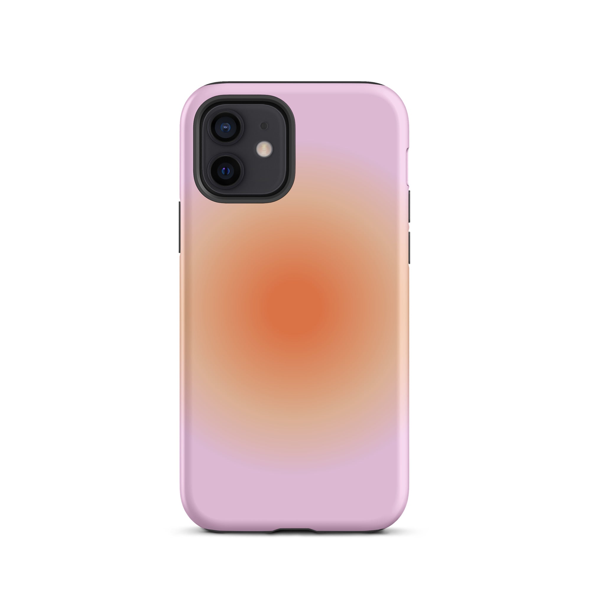 Orange & Purple Aura iPhone Case
