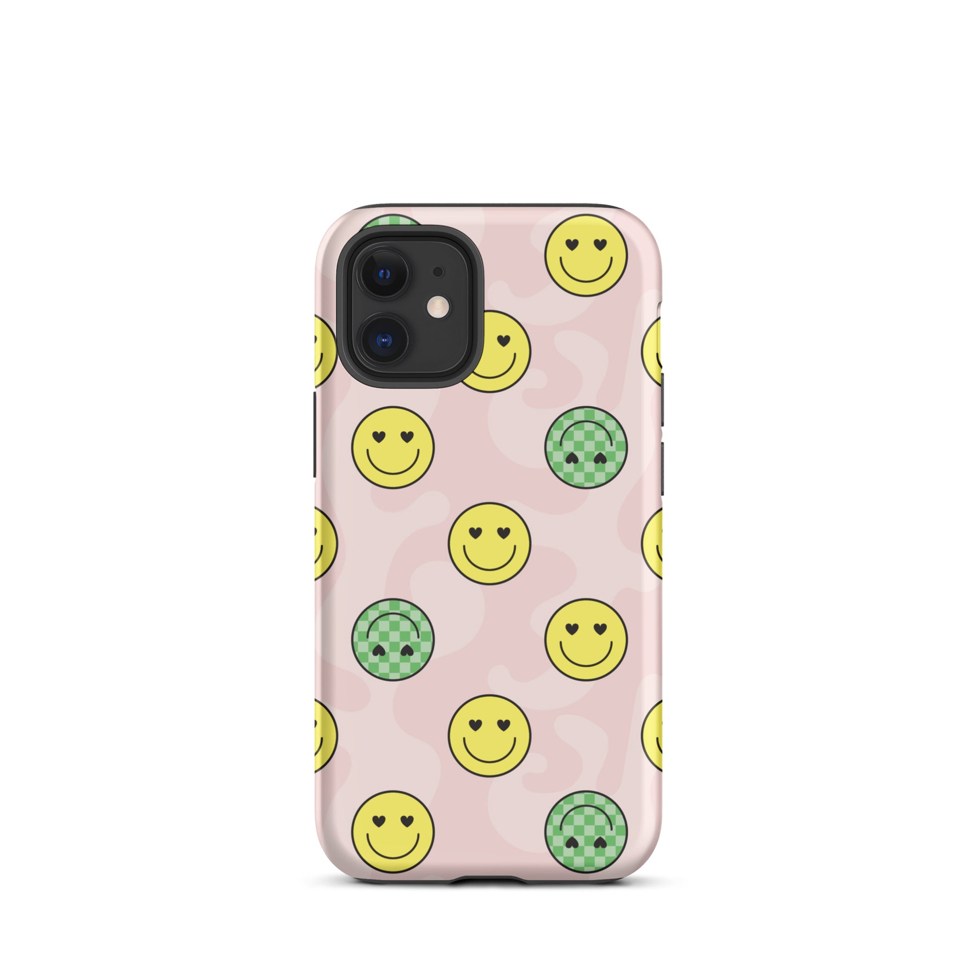 Preppy Smiley Faces iPhone Case iPhone 12 mini Matte