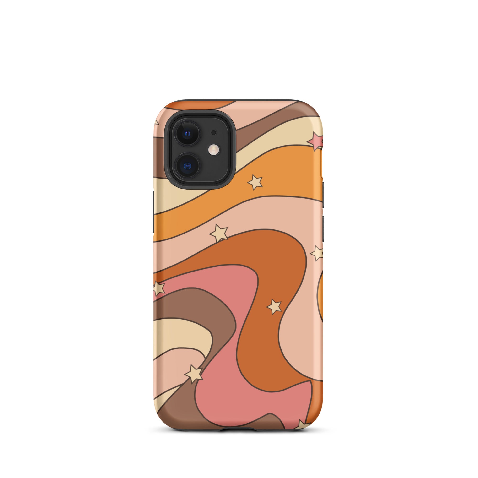 Stars Wavy iPhone Case iPhone 12 mini Matte